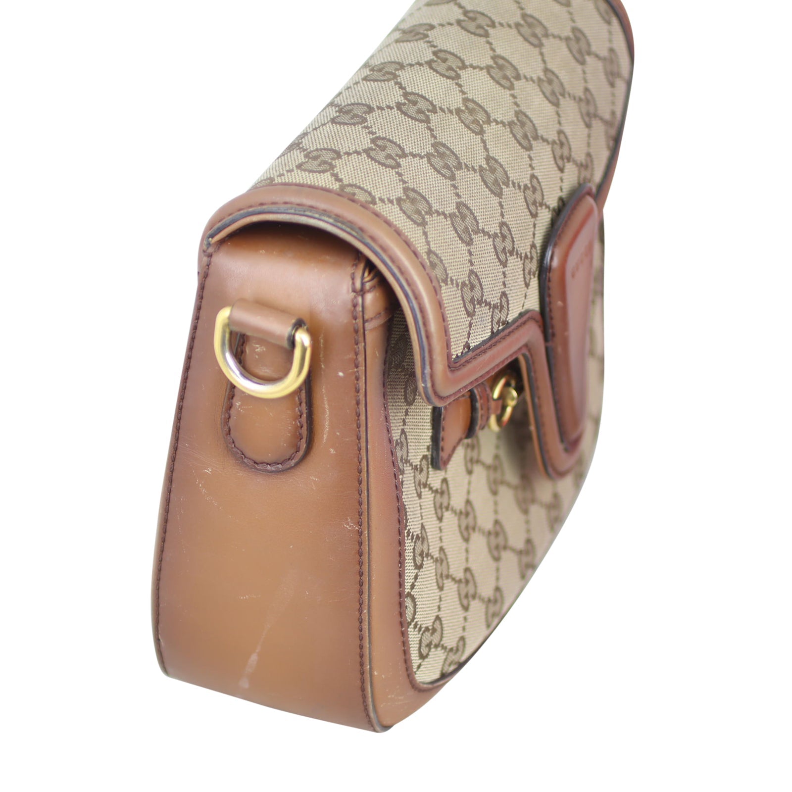 Gucci Original GG Lady Web Shoulder Bag