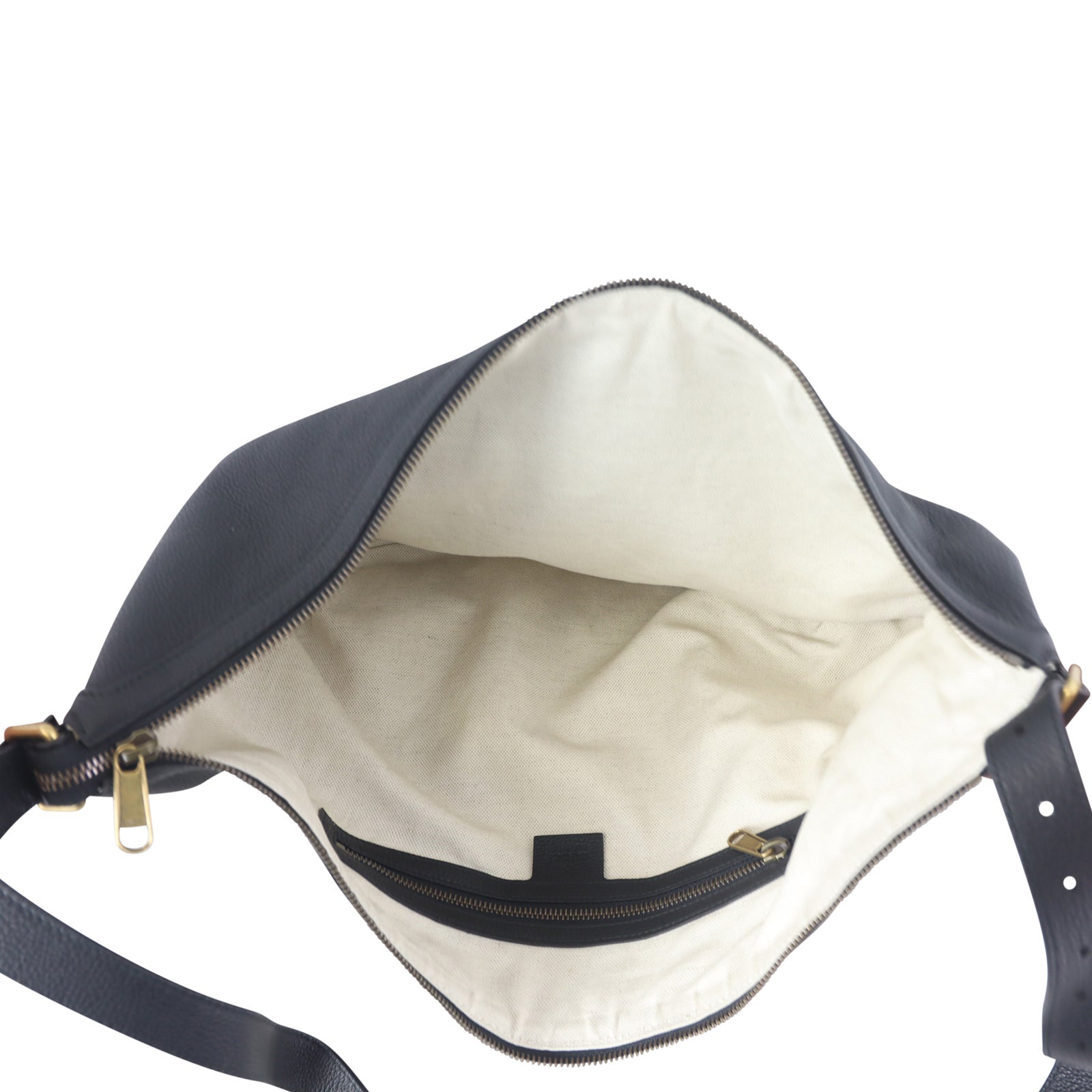 Gucci Print Half-Moon Hobo Bag