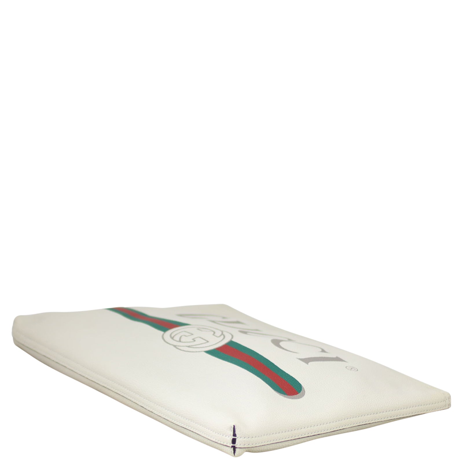 Gucci Print Leather Pouch