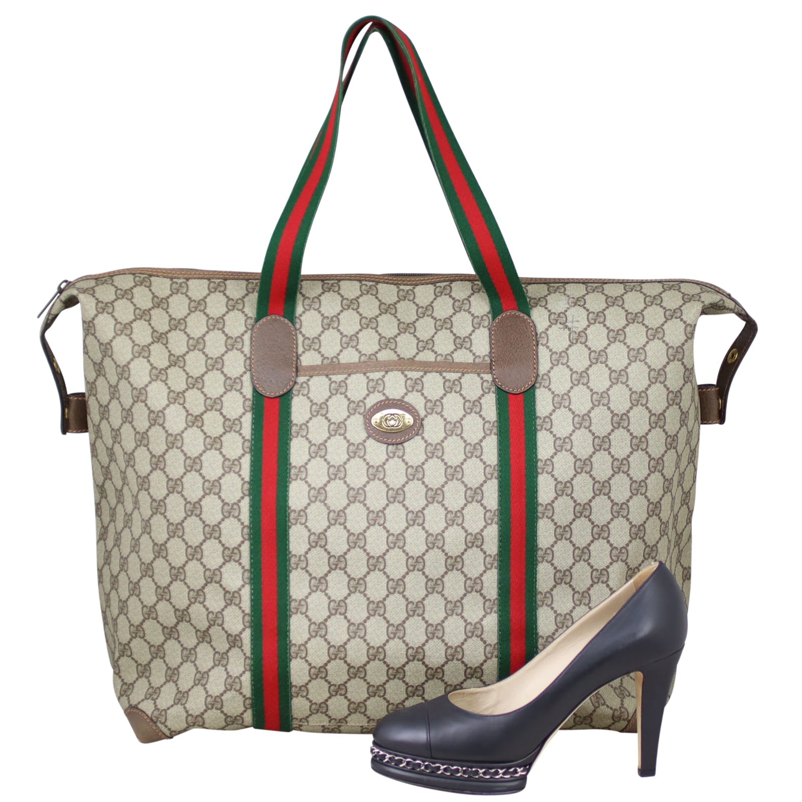 Gucci Sherry Line Weekender Tote