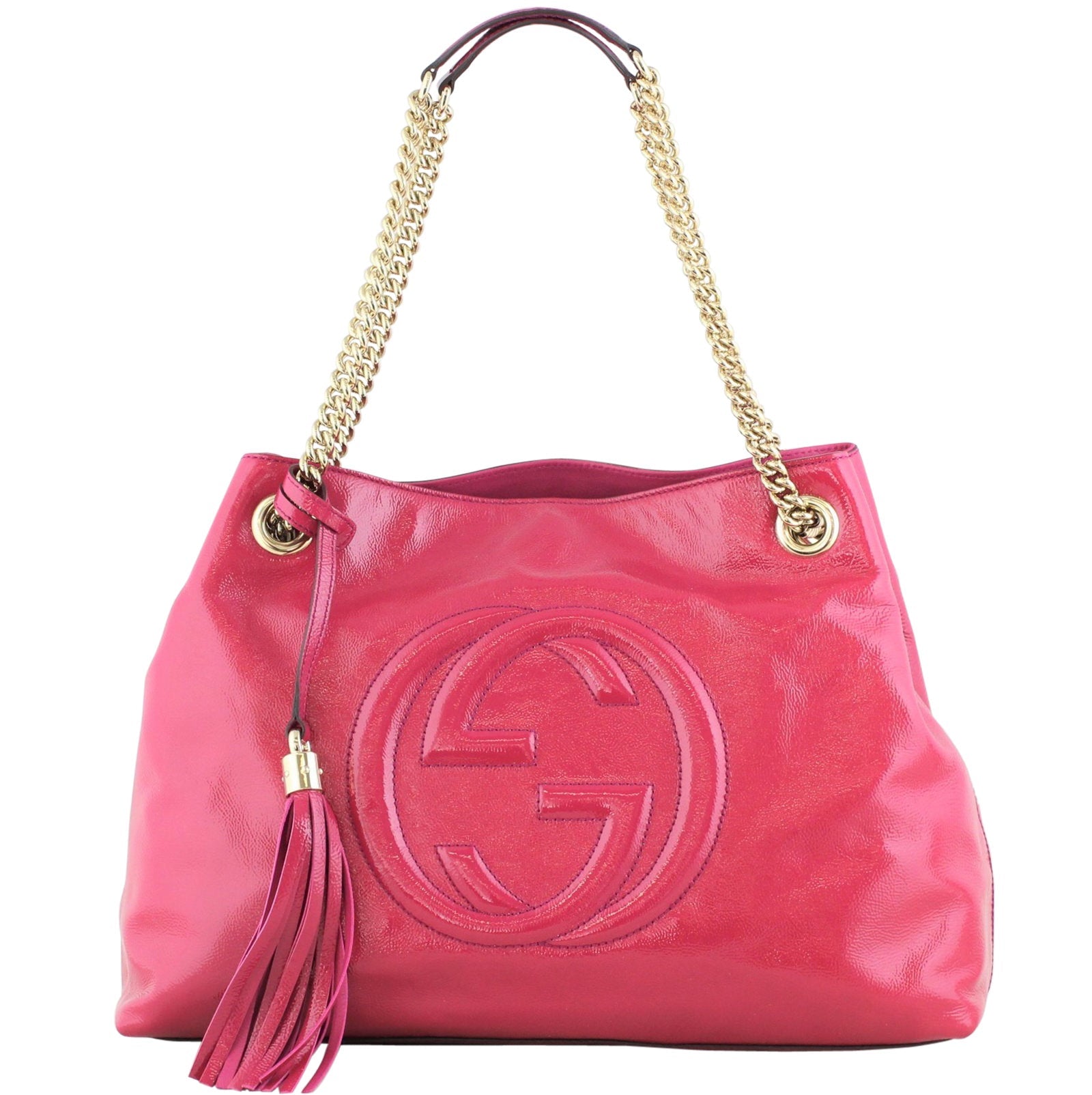 Gucci Soho Chain Shoulder Bag Patent