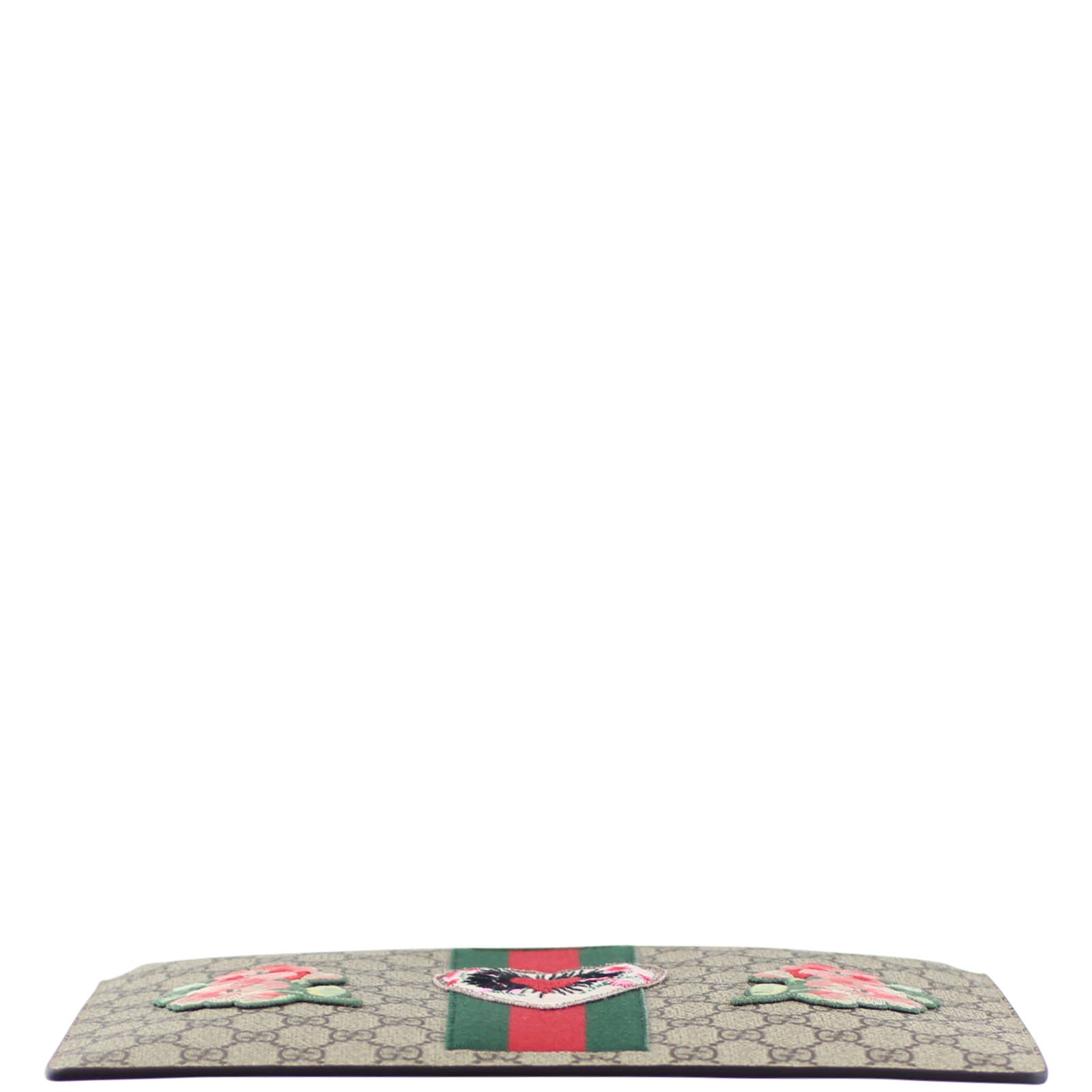 Gucci GG Supreme Heart Patch Pouch