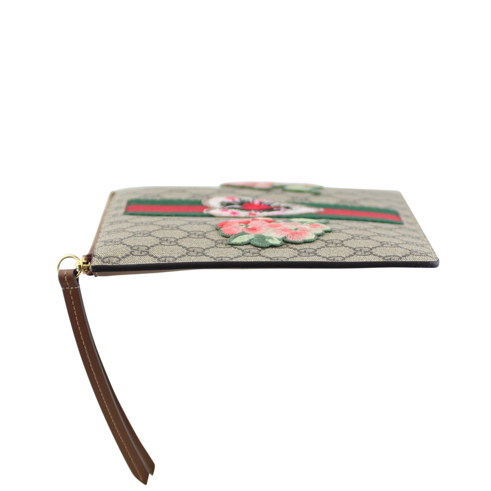 Gucci GG Supreme Heart Patch Pouch