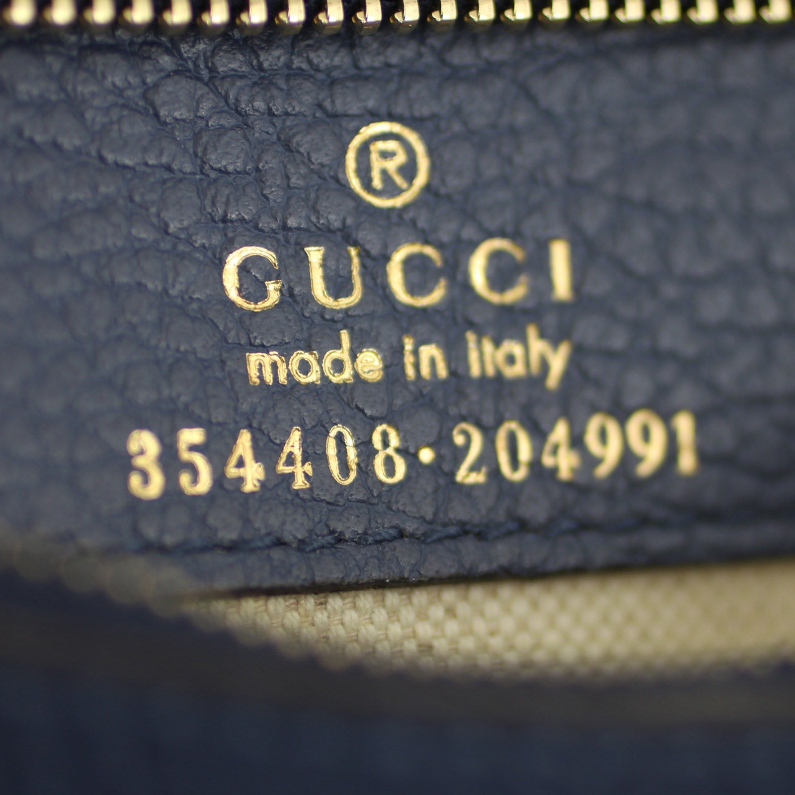 Gucci Swing Small Leather Tote