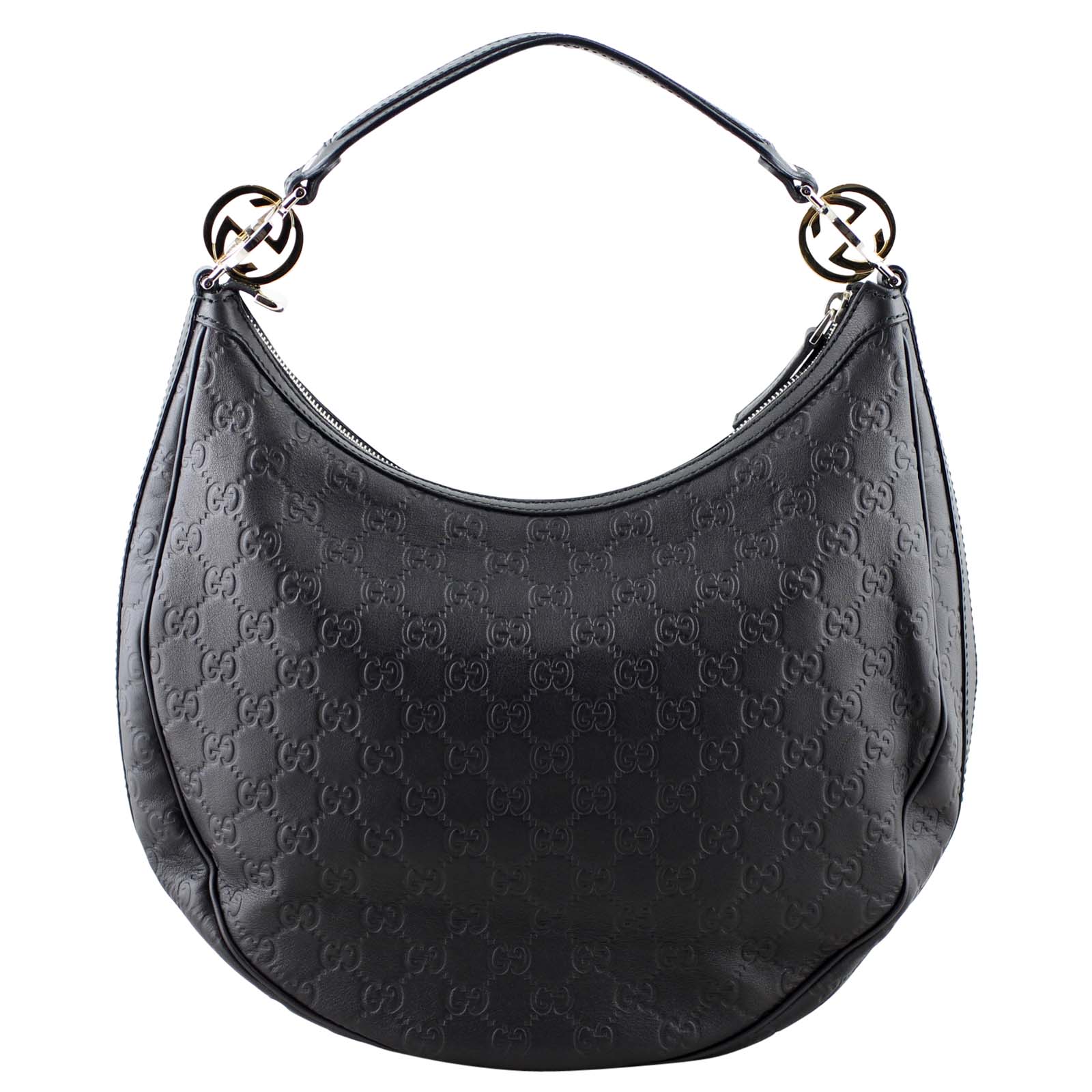 Gucci Guccissima GG Twins Hobo