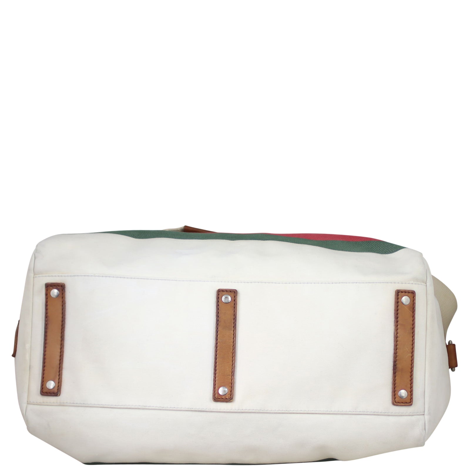 Gucci Vintage Canvas Duffle Bag