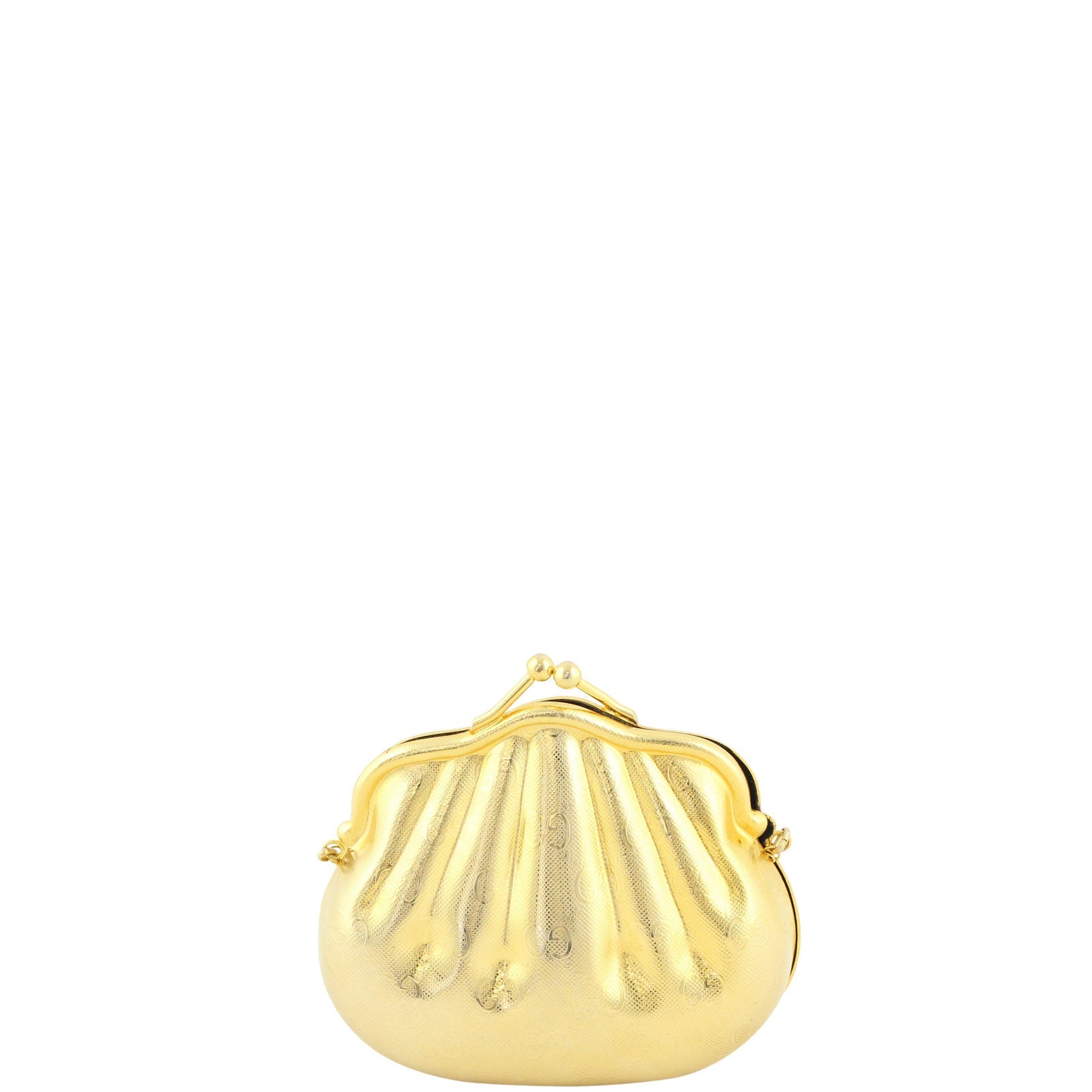 Gucci Vintage GG Monogram Kisslock Minaudiere