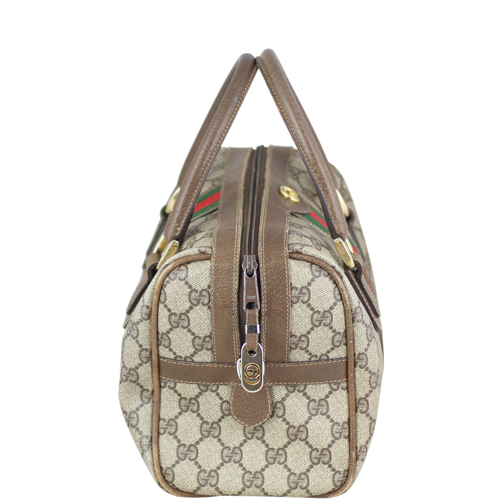 Gucci Vintage Web Bowling Bag