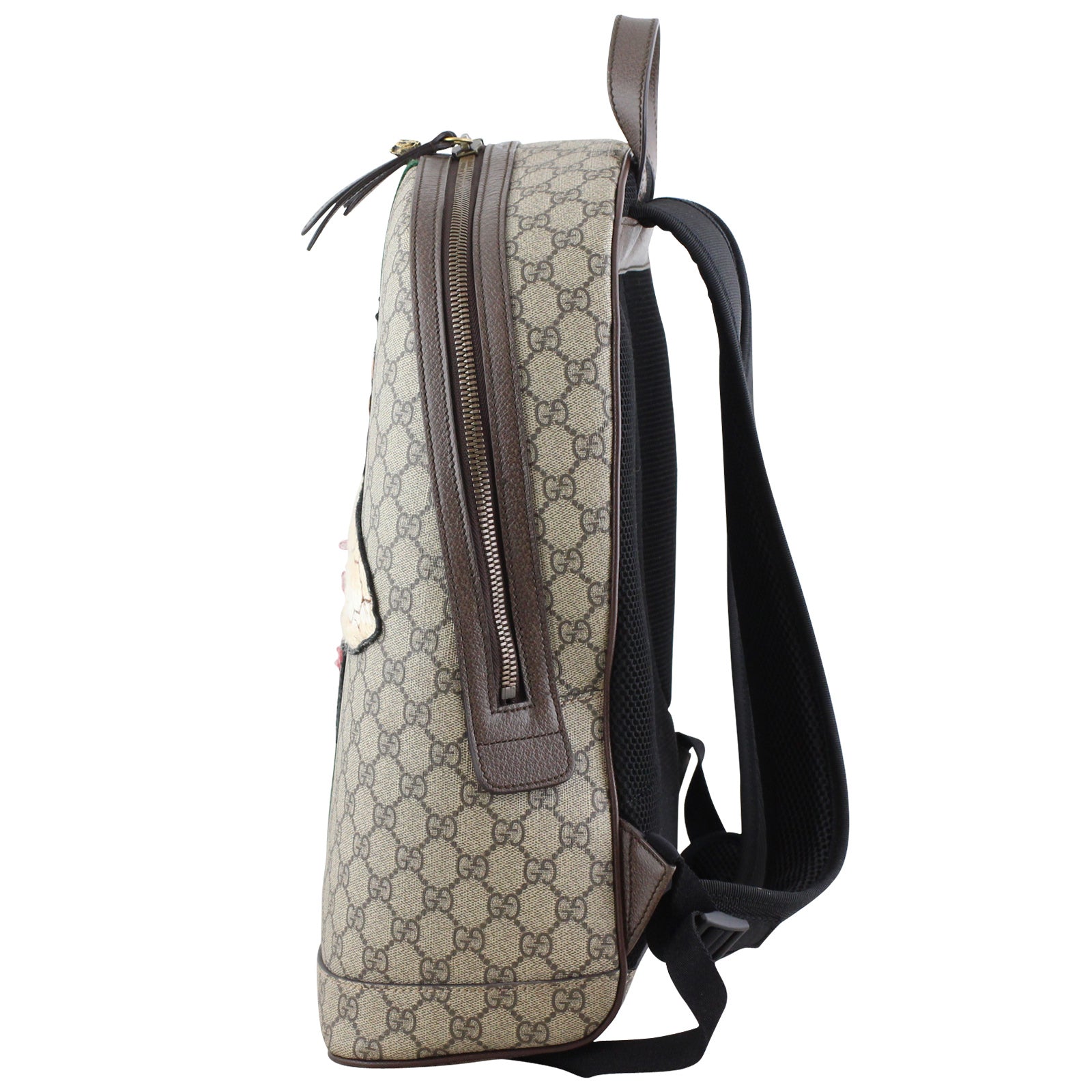 Gucci Web Animalier Backpack with Bee