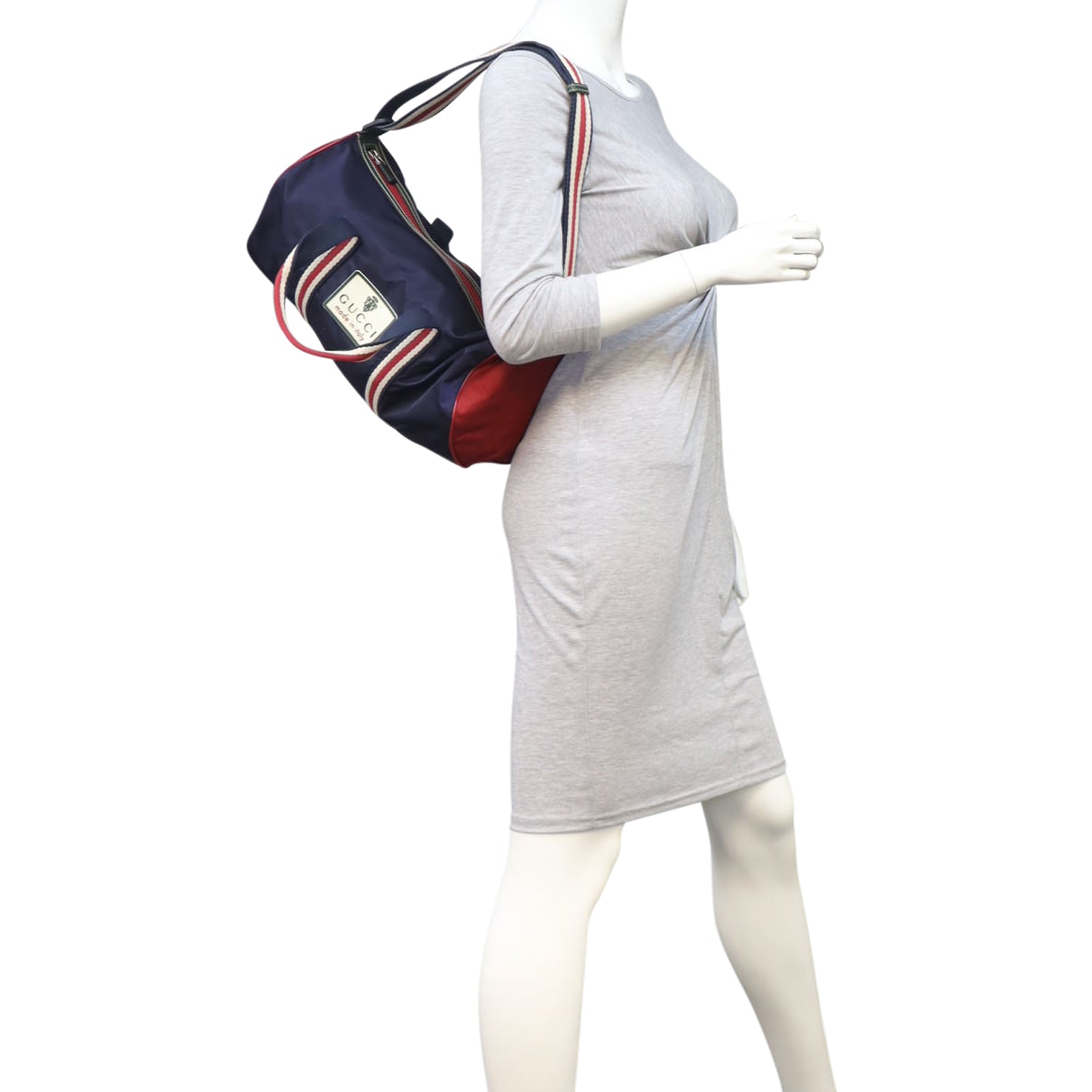 Gucci Nylon Web Duffle Bag