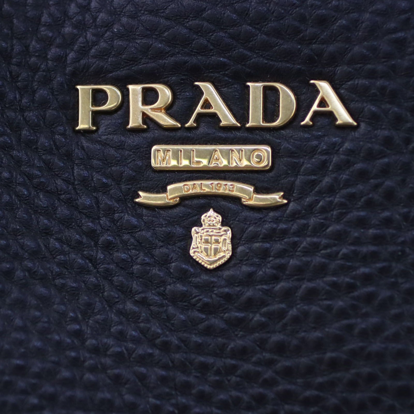 Prada Vitello Daino Two Way Tote