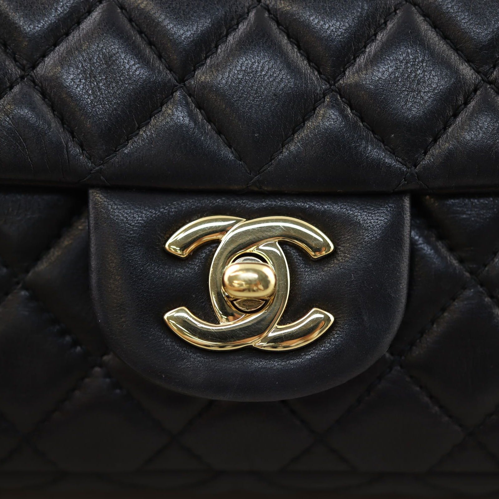 Chanel East West Valentine Flap Bag