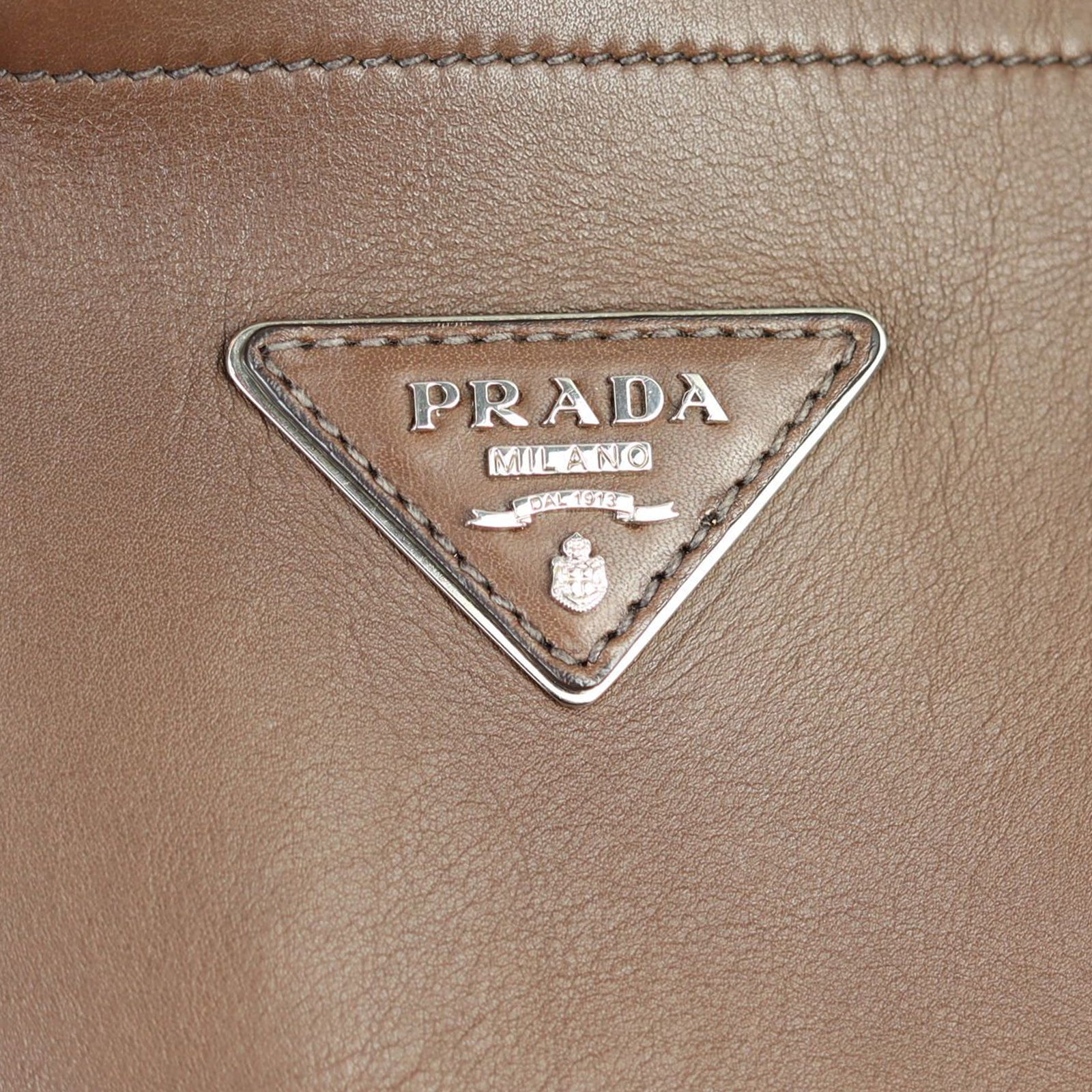 Prada City Calf Double Bag Large