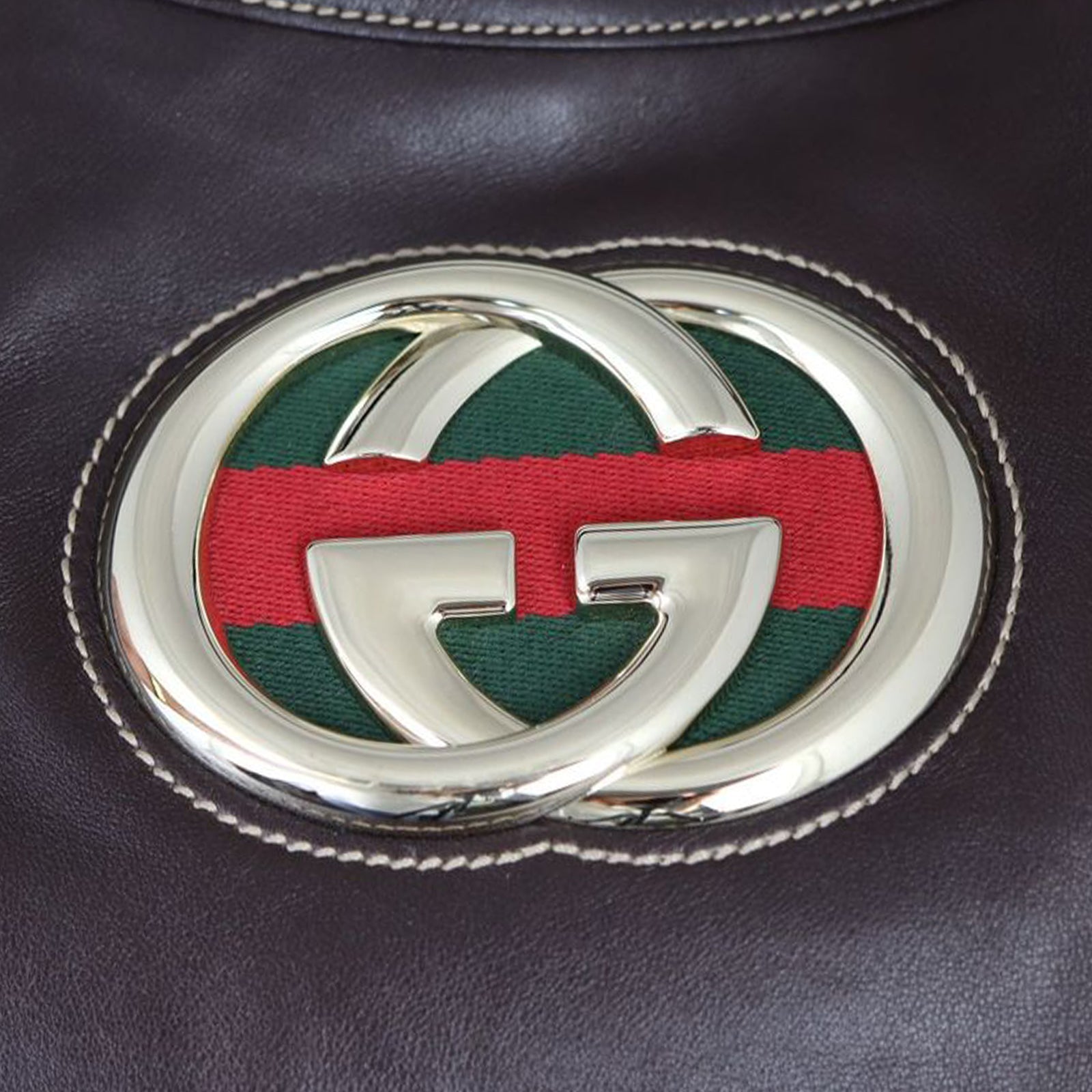 Gucci Leather Britt Hobo Medium