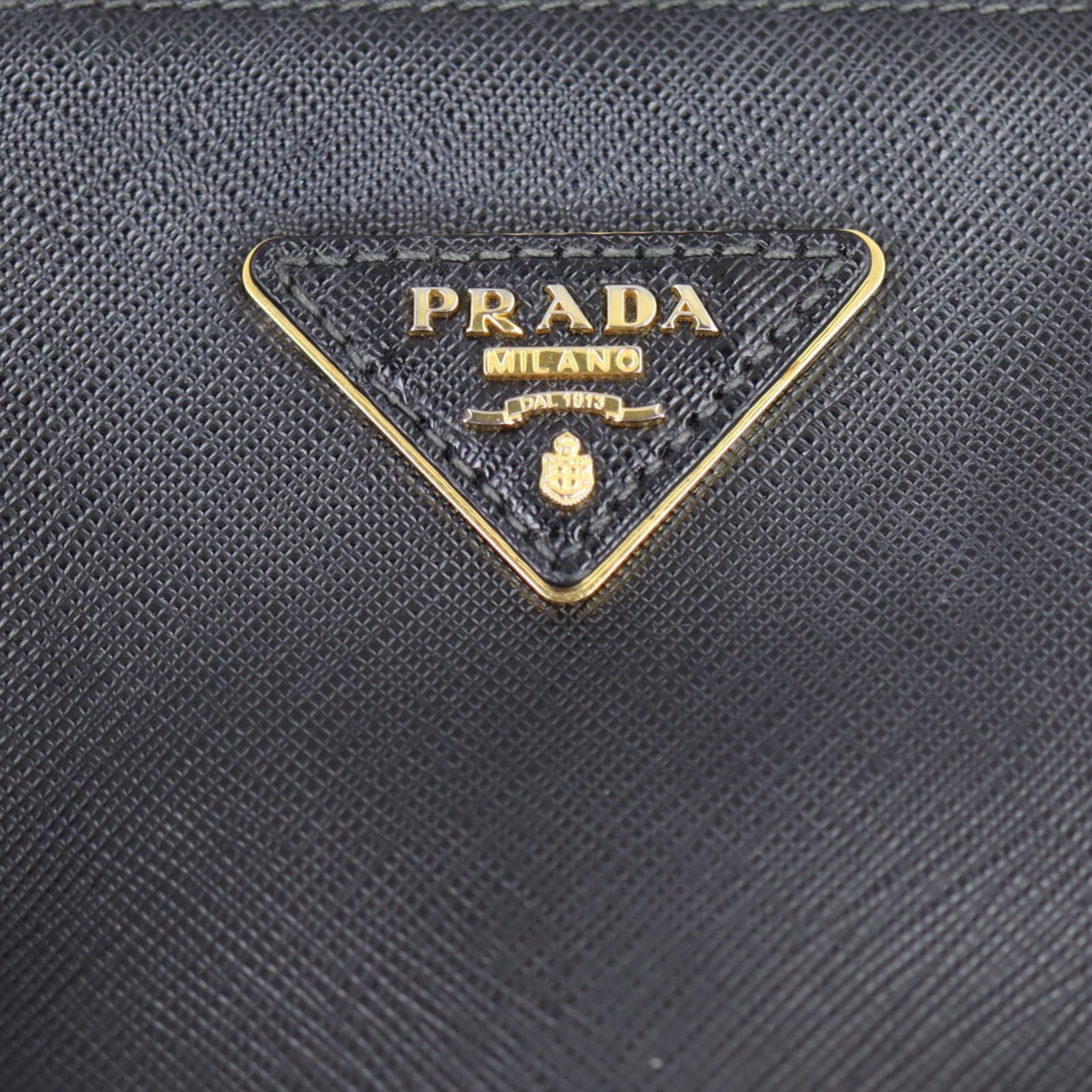 Prada Saffiano Lux Galleria Double Zip Tote Medium