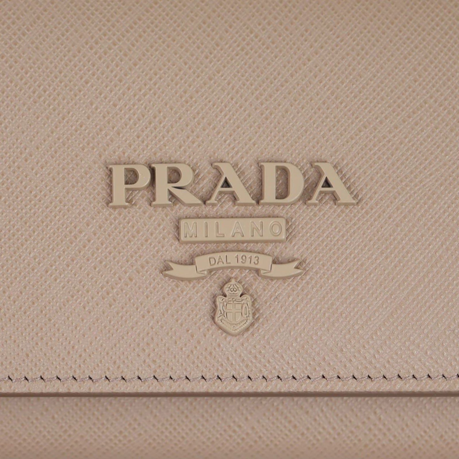 Prada Saffiano Shine Continental Wallet
