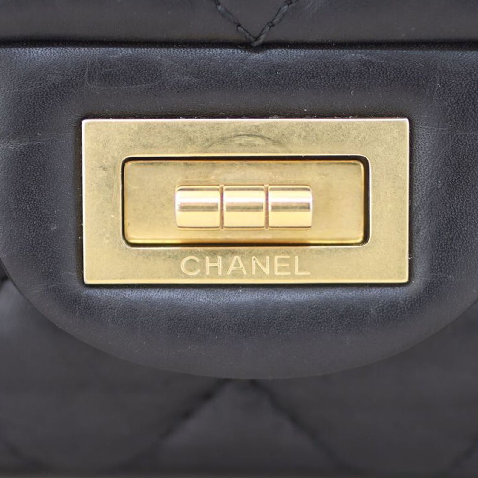 Chanel 2.55 Reissue 227 Double Flap Bag | Black 16 Series
