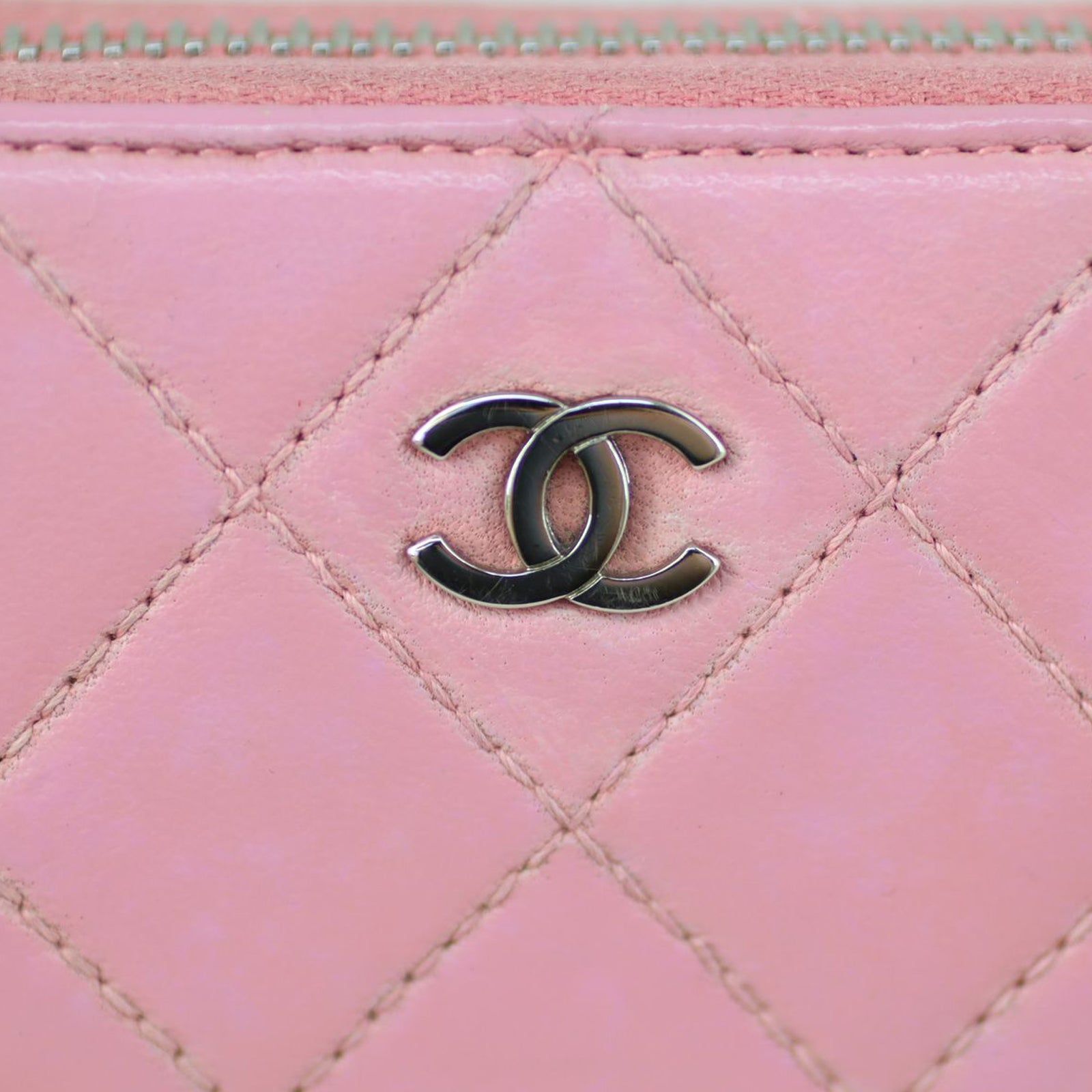 Chanel Zip Around Wallet
