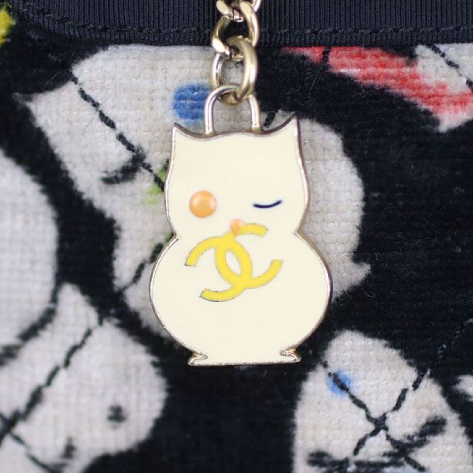 Chanel Terry Baby Animals Diaper Bag