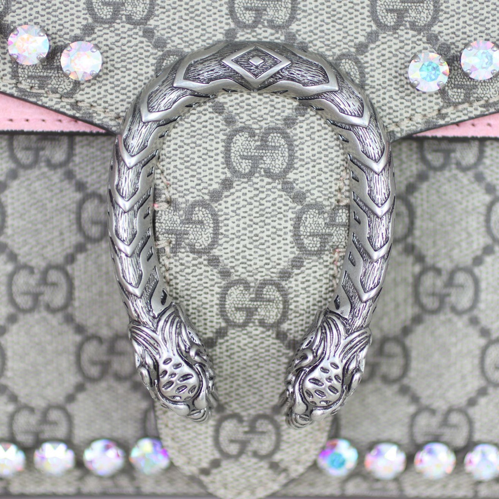 Gucci Dionysus Crystal Embellished Small Shoulder Bag