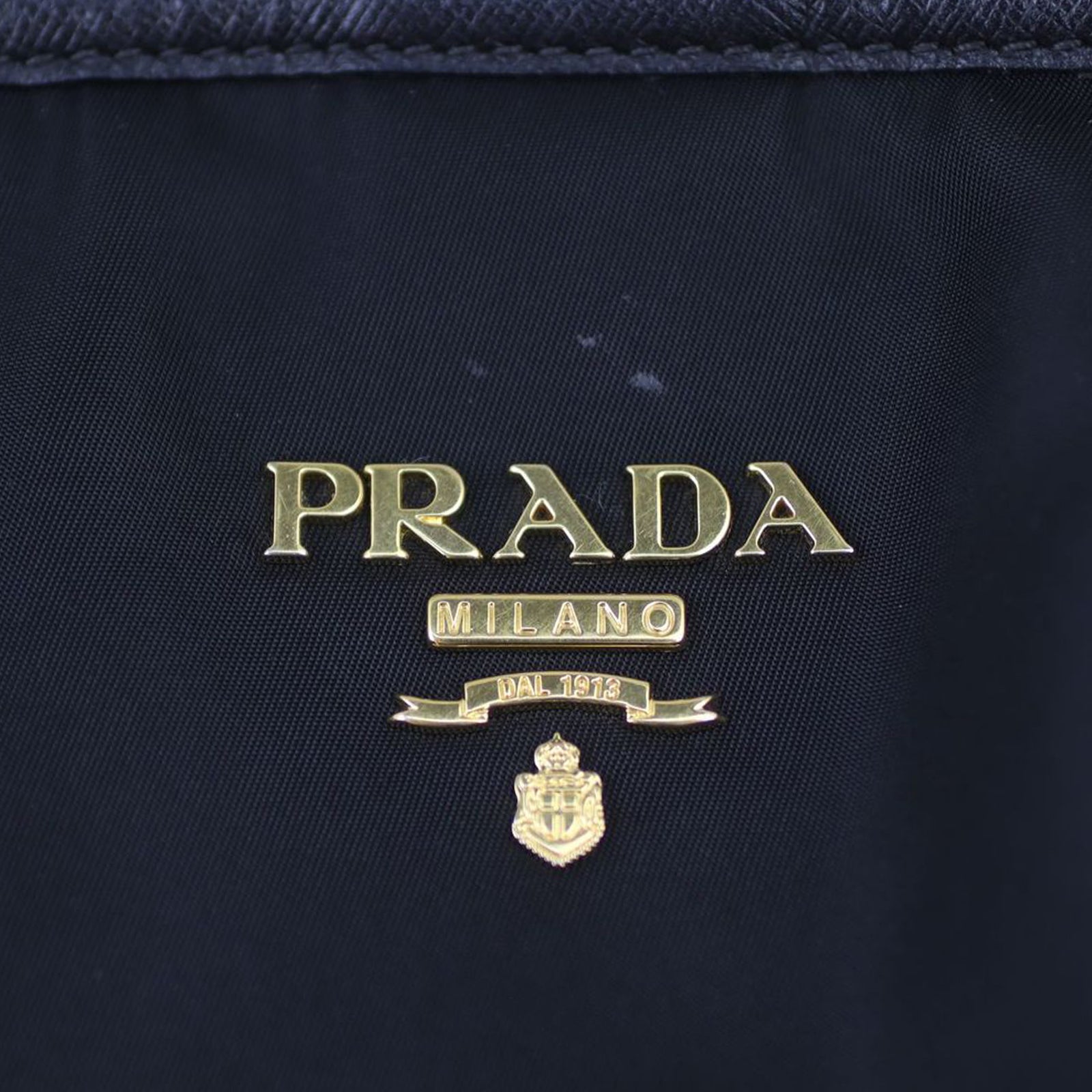 Prada Tessuto and Saffiano Shopping Tote