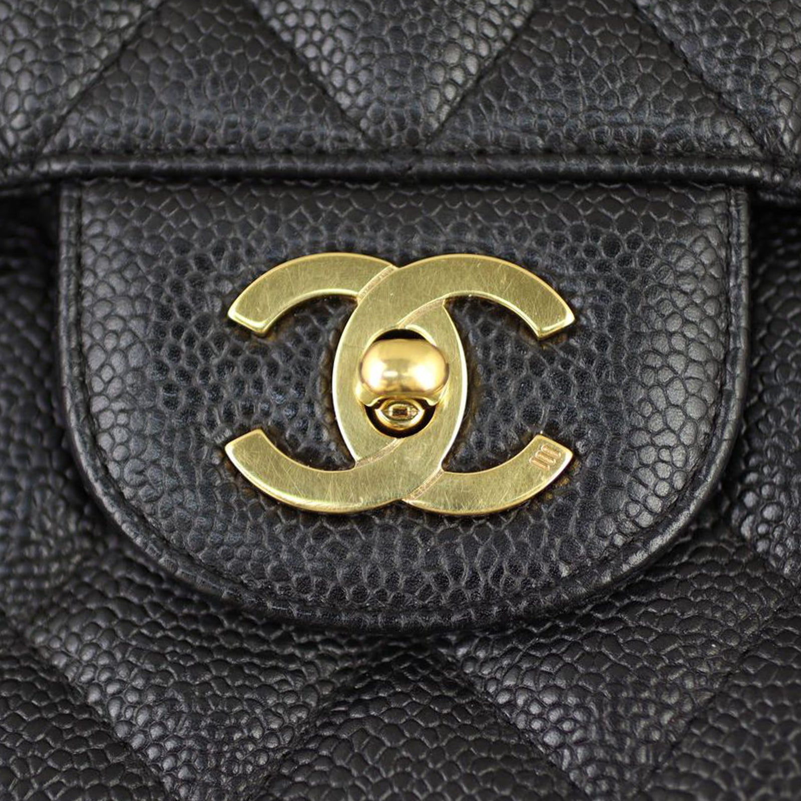 Chanel Classic Single Flap Jumbo | Black Caviar GHW
