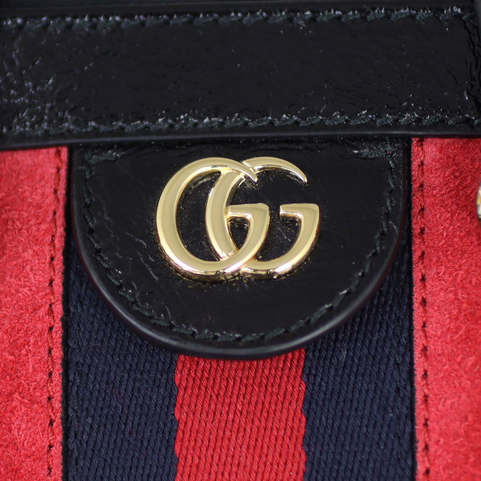 Gucci Ophidia Suede Tote Small