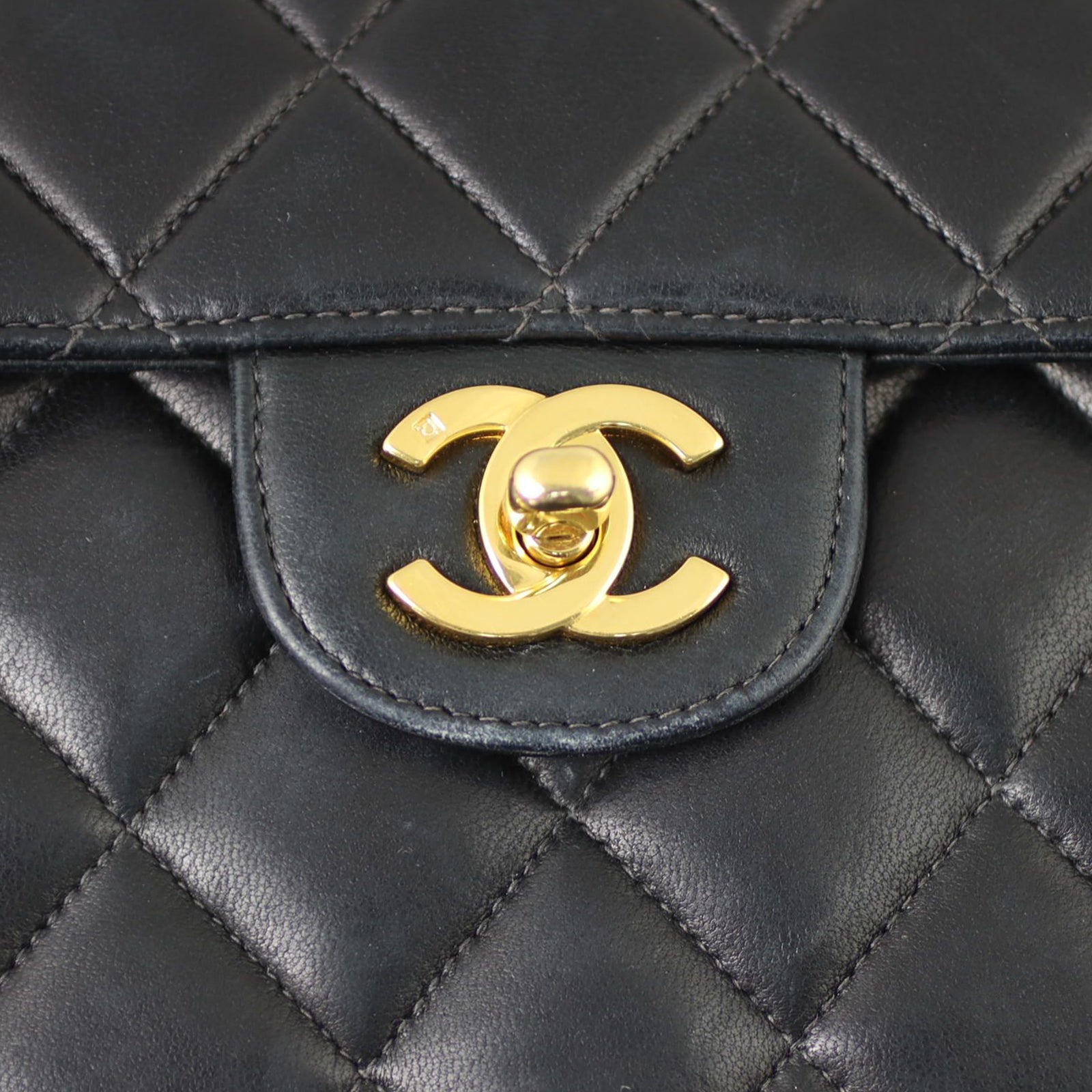 Chanel Classic Single Flap Maxi | Black Gold Hardware