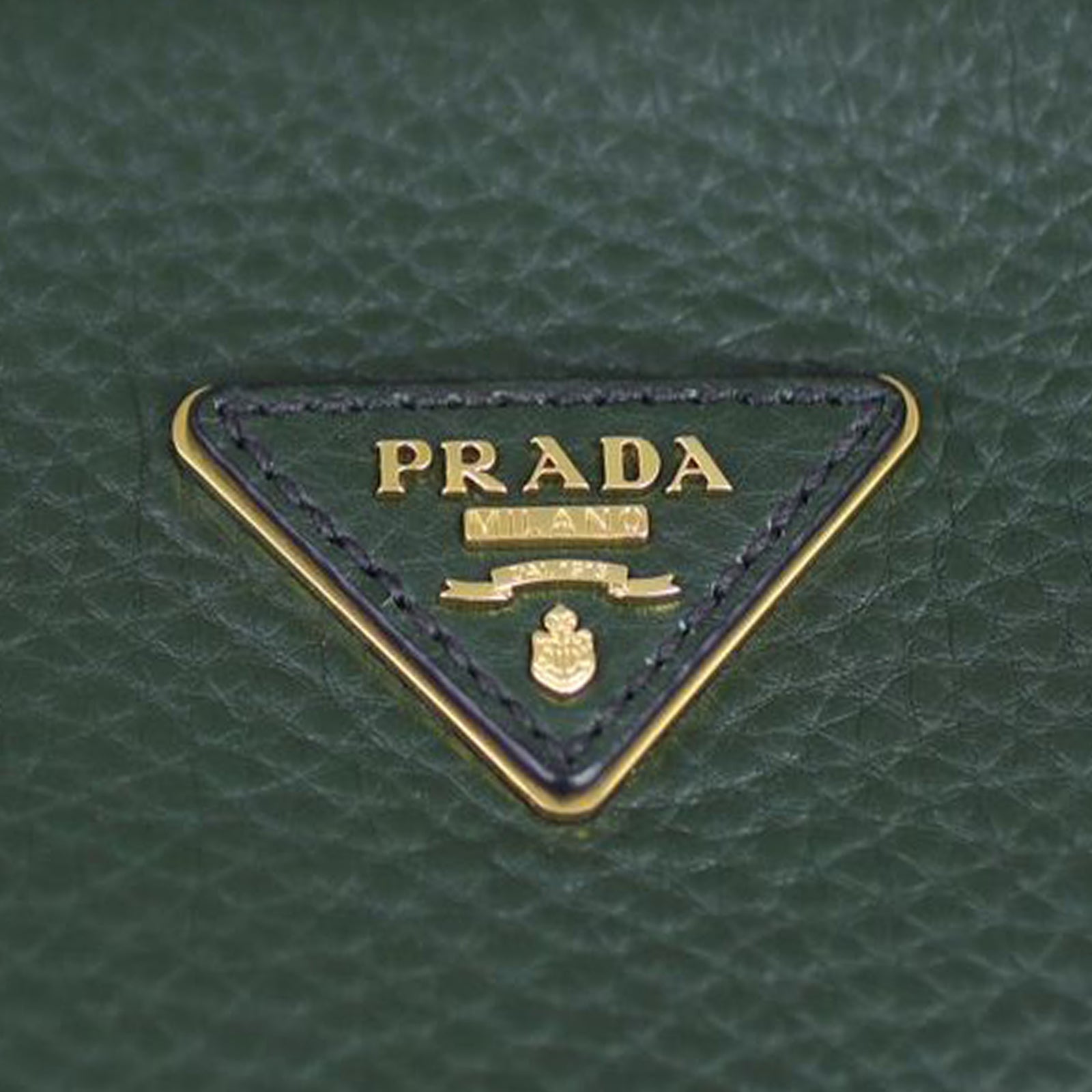 Prada Vitello Daino Zip Shoulder Bag