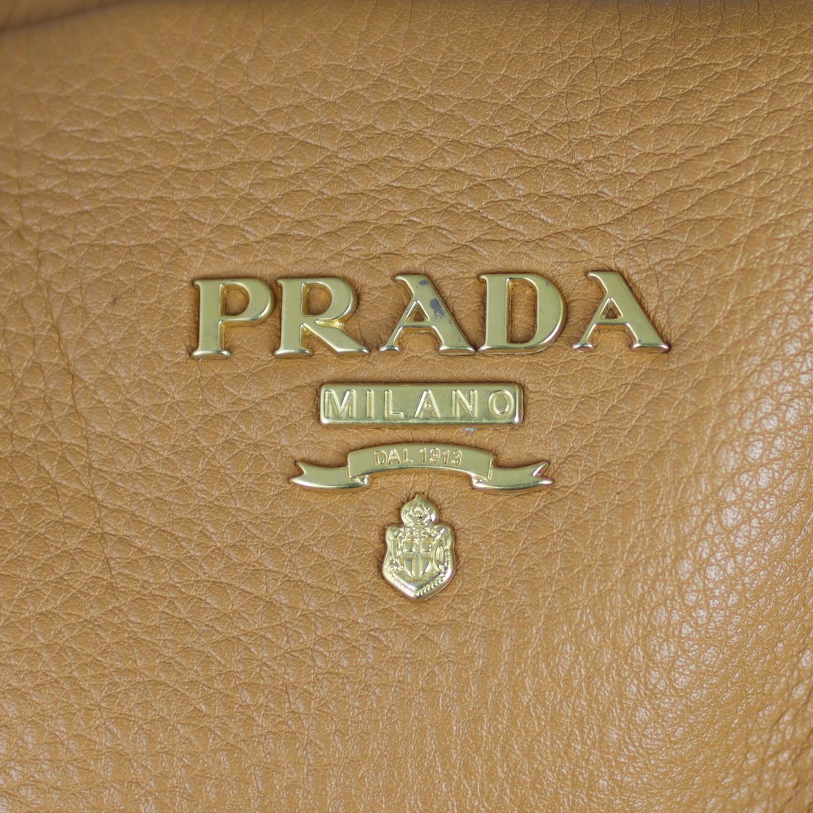 Prada Vitello Daino Bowler Bag