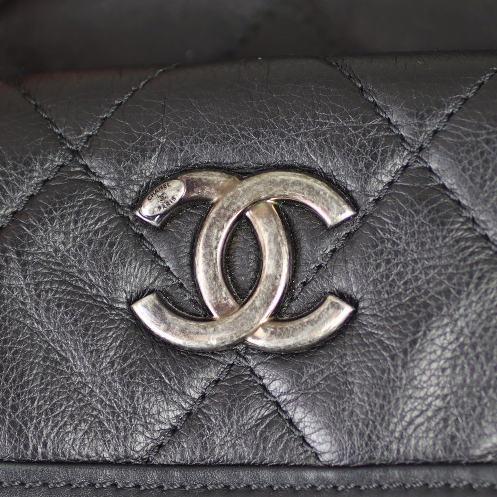 Chanel CC Two Way Shopping Tote