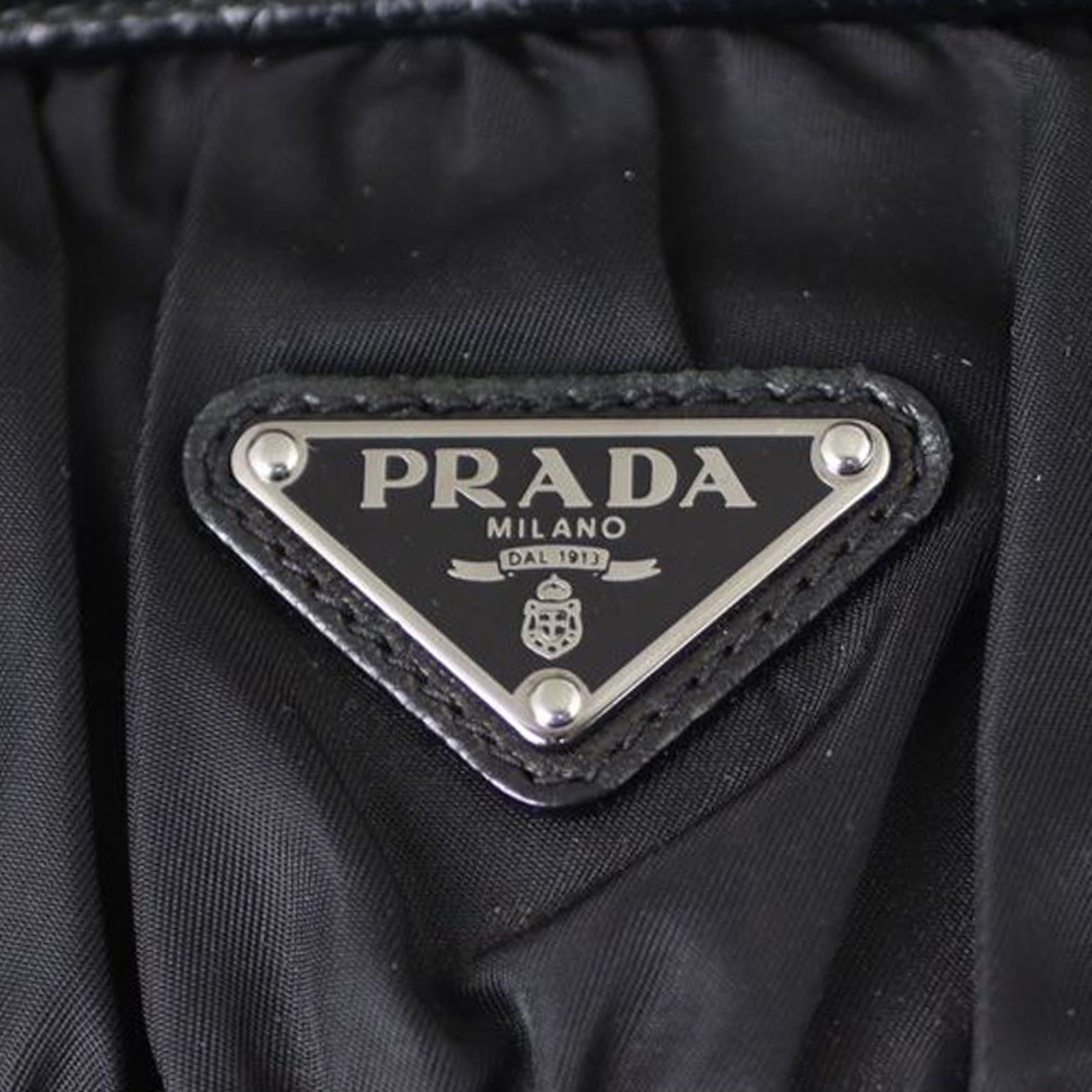 Prada Tessuto Gaufre Frame Bag
