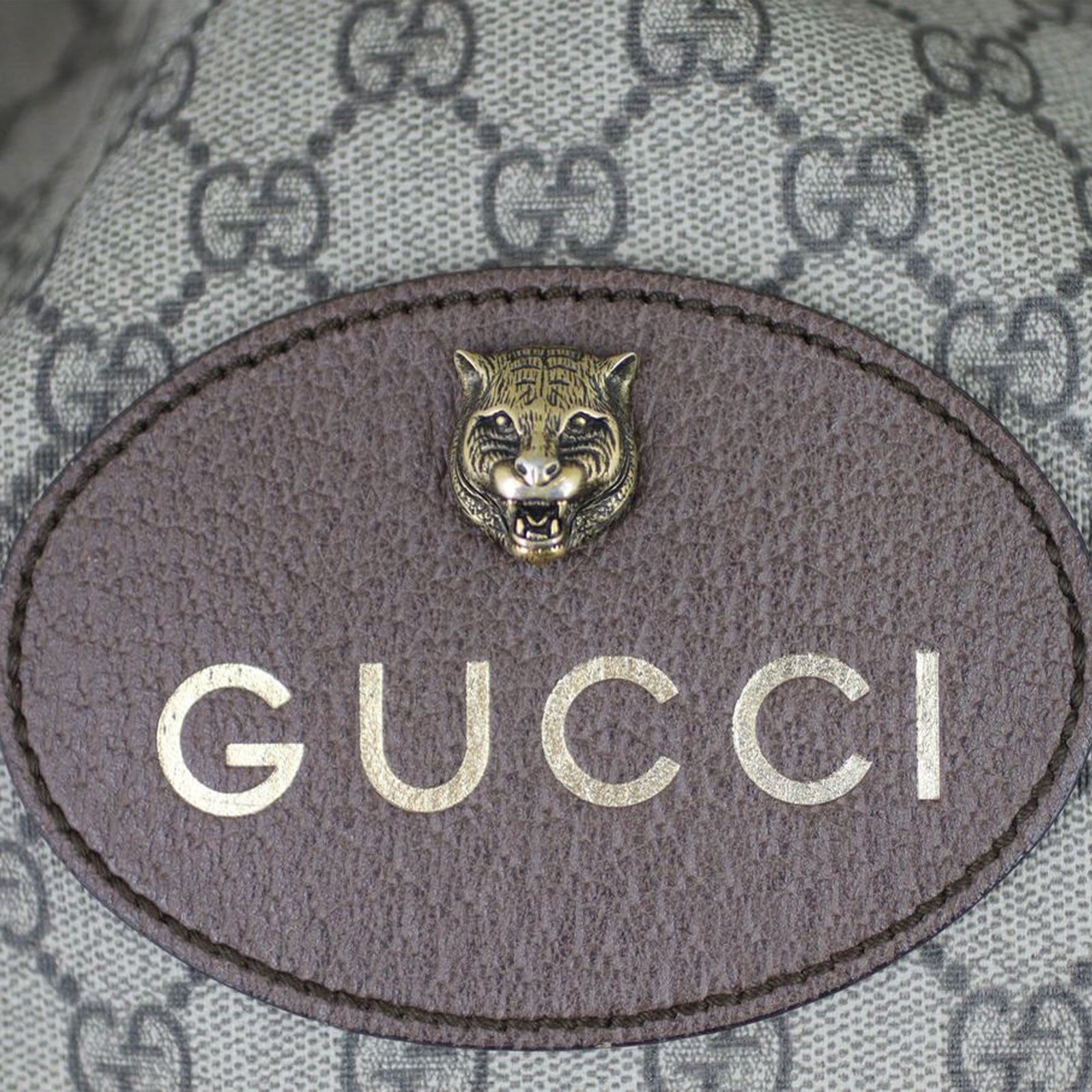 Gucci GG Supreme Neo Vintage Drawstring Backpack