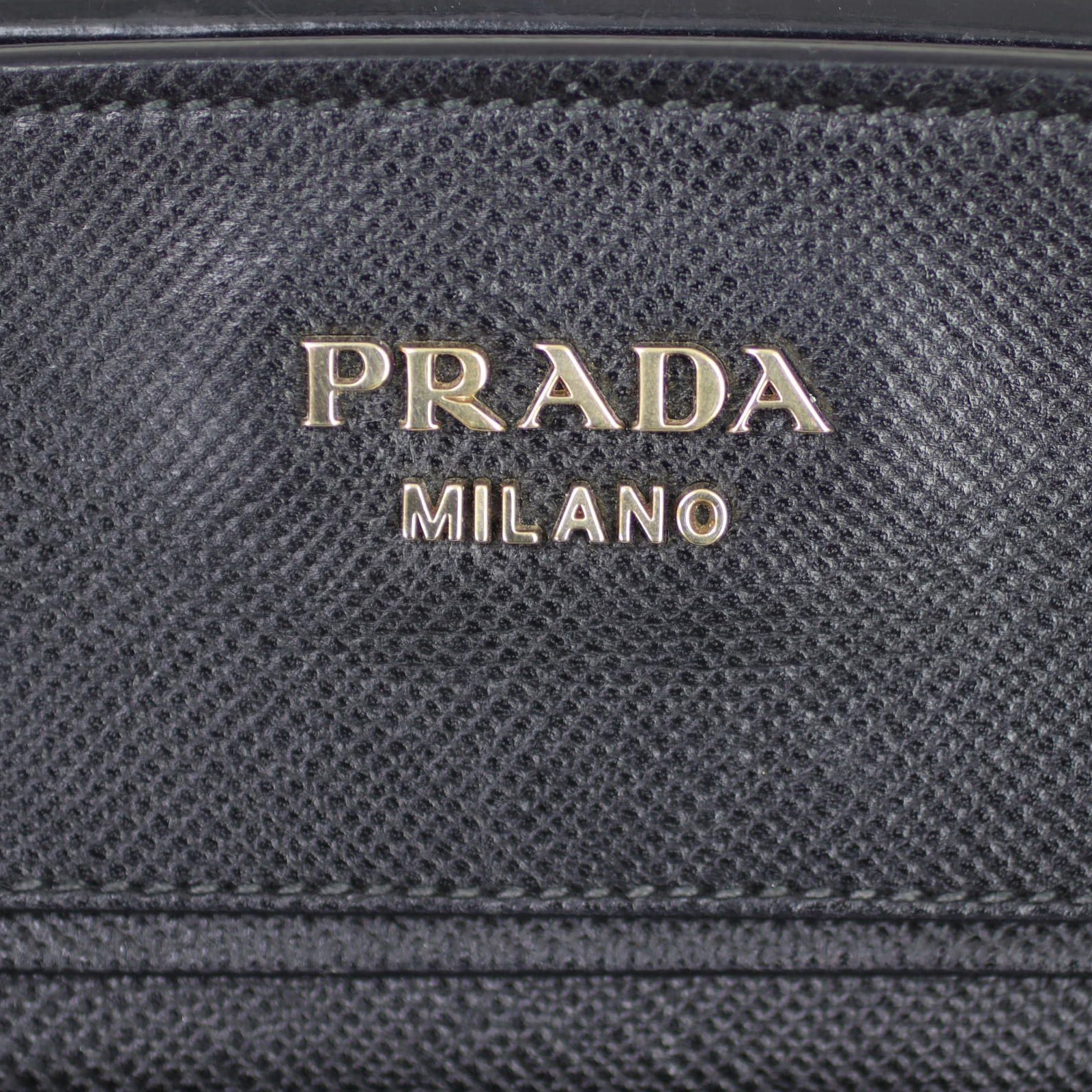 Prada Cuir Frame Tote