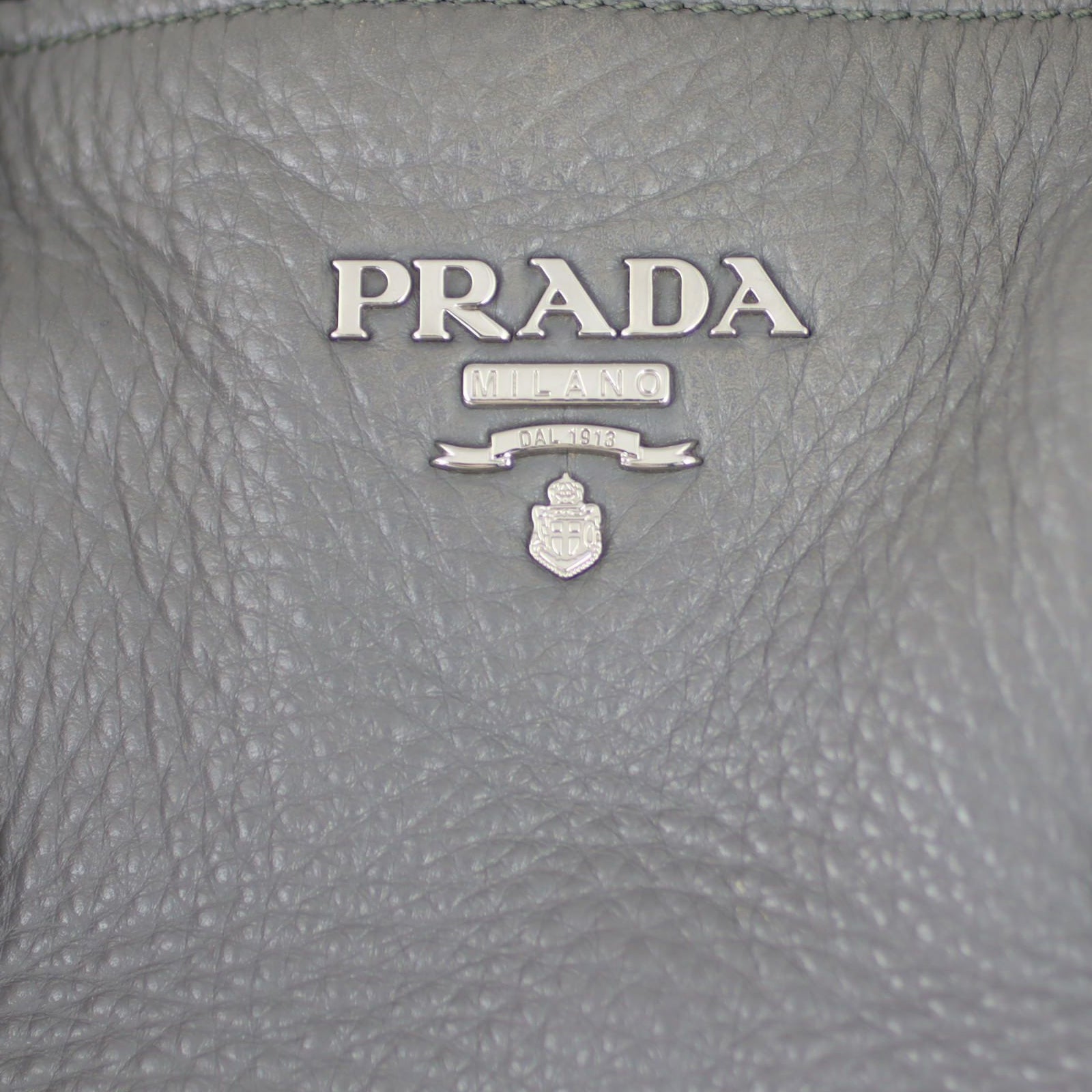 Prada Vitello Daino Two Way Tote