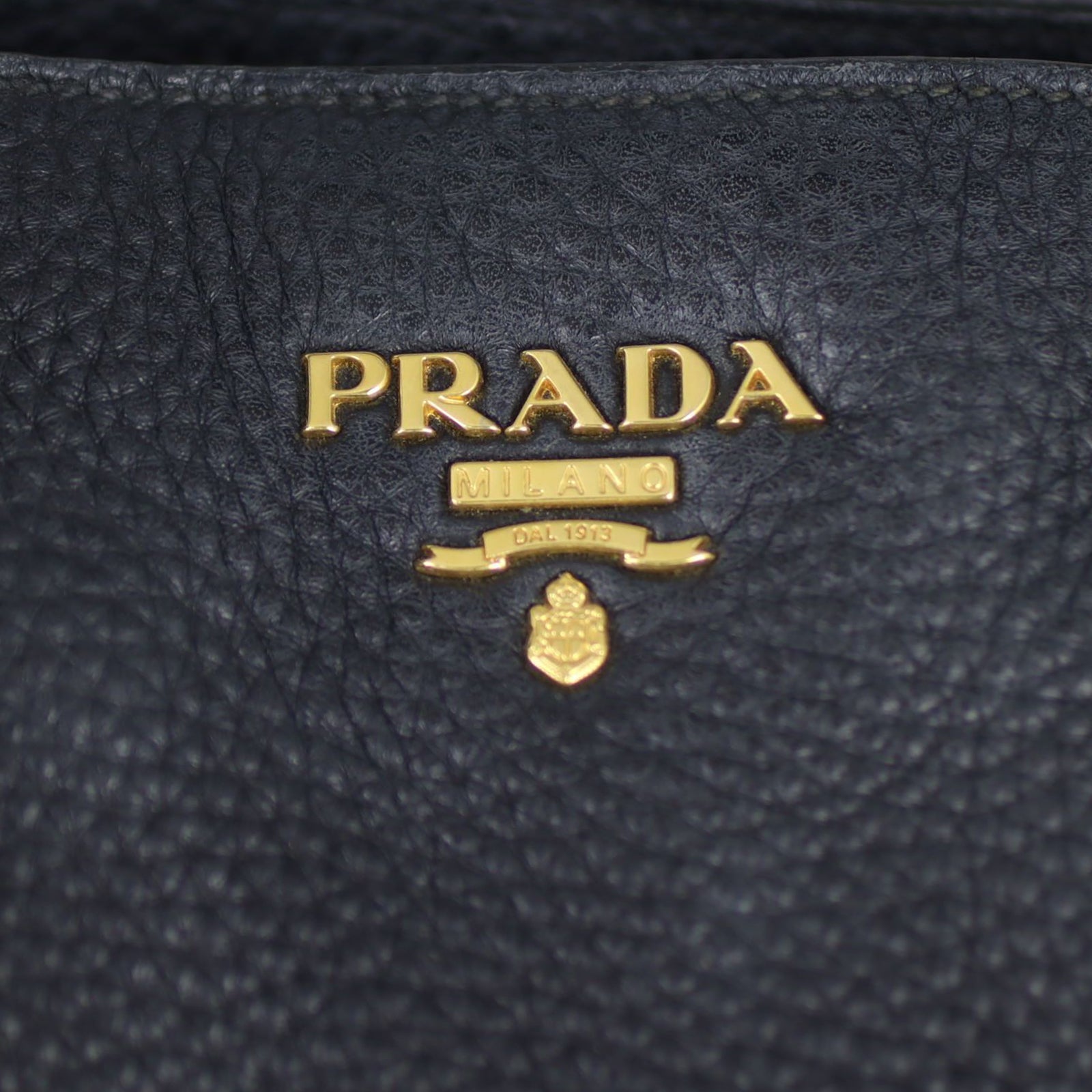 Prada Vitello Daino Shopping Tote