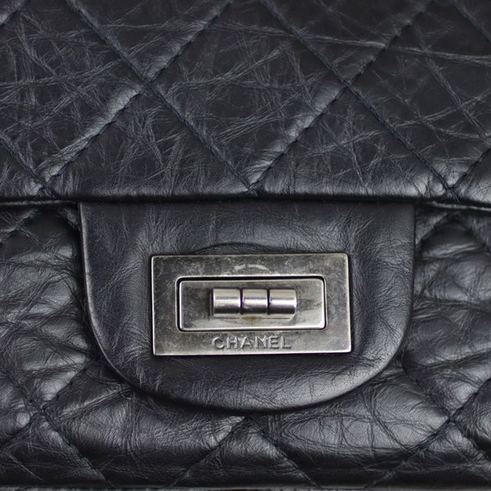 Chanel 2.55 Reissue 227 Double Flap Bag | Black 14 Series