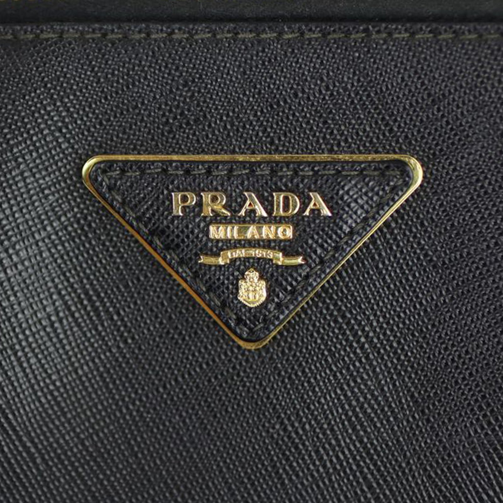 Prada Saffiano Lux Galleria Double Zip Tote Small