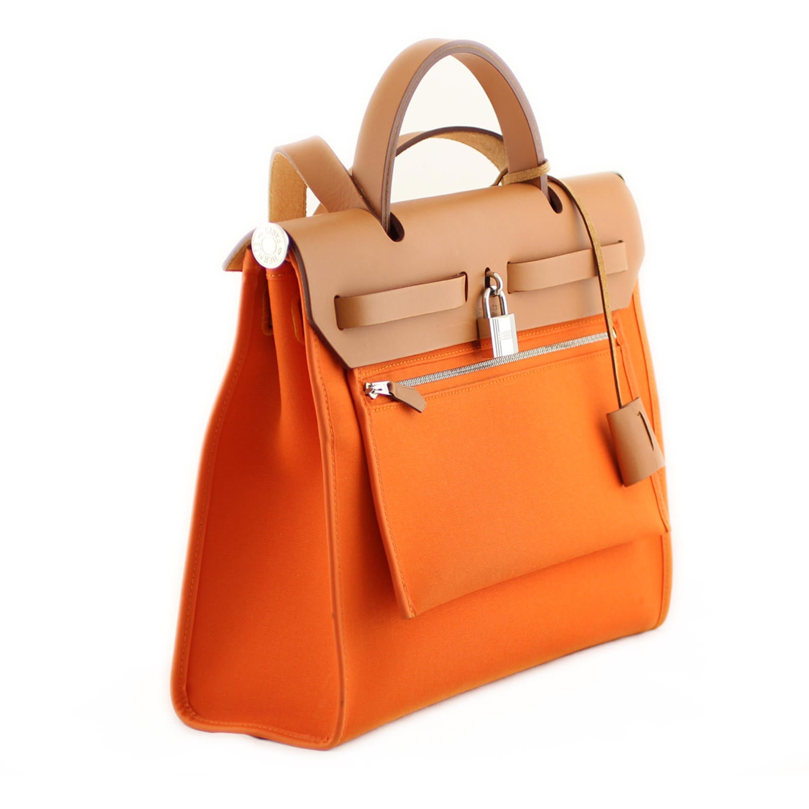 Hermes Toile Kelly Herbag Zip 31
