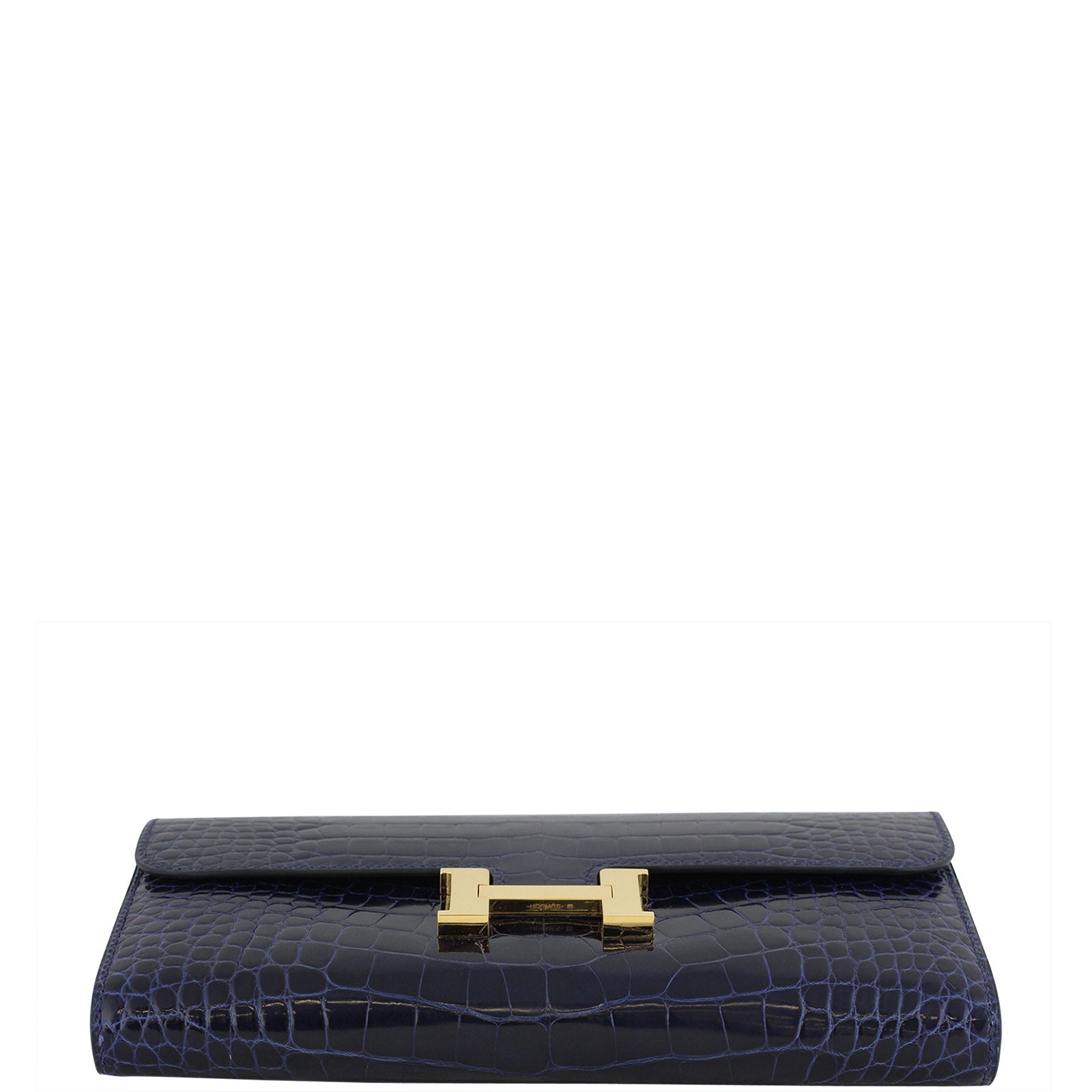 Hermes Constance Verso Long Wallet Alligator