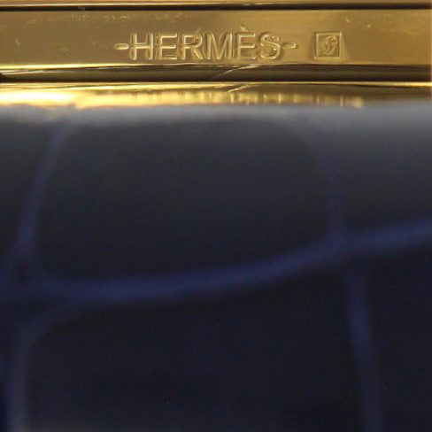 Hermes Constance Verso Long Wallet Alligator