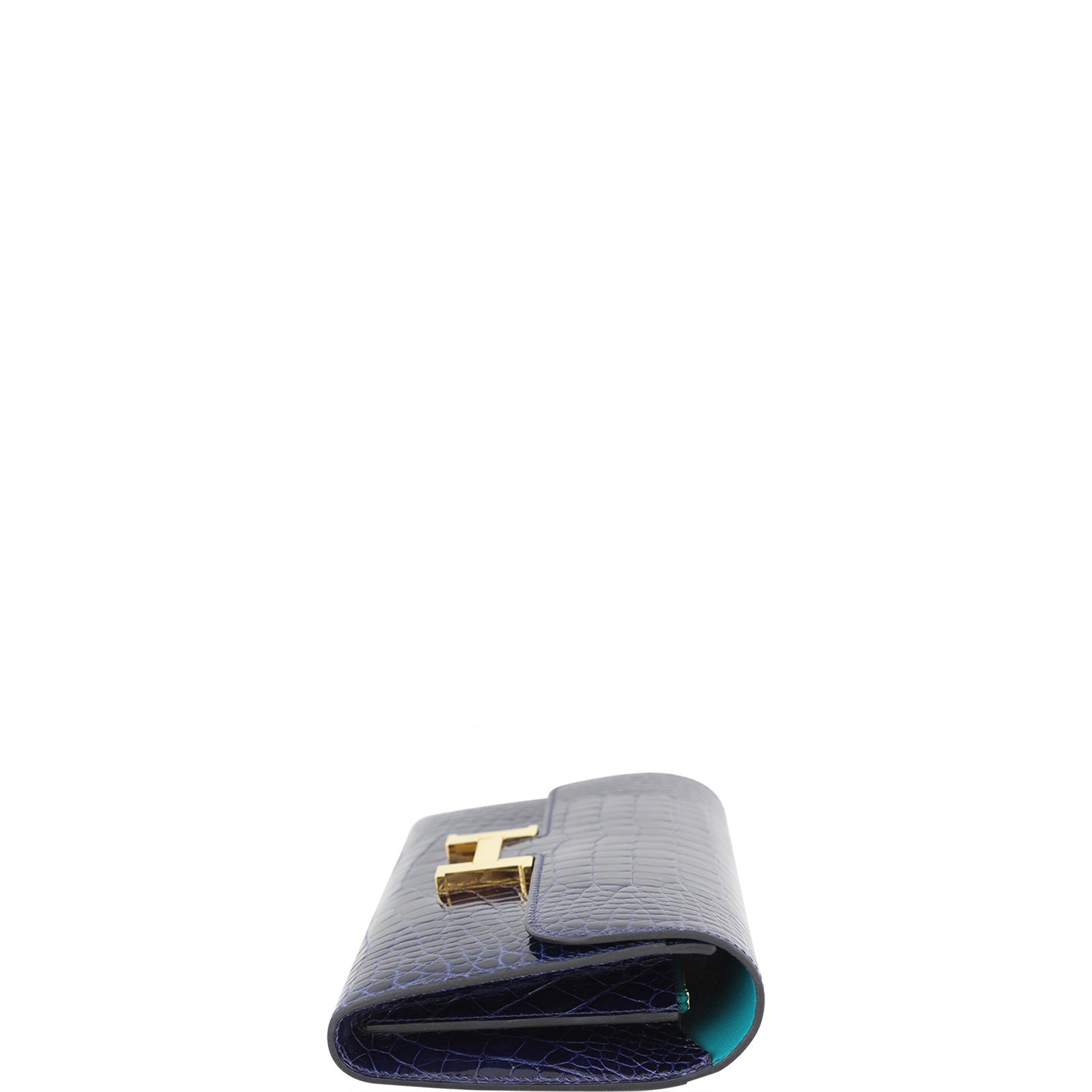 Hermes Constance Verso Long Wallet Alligator