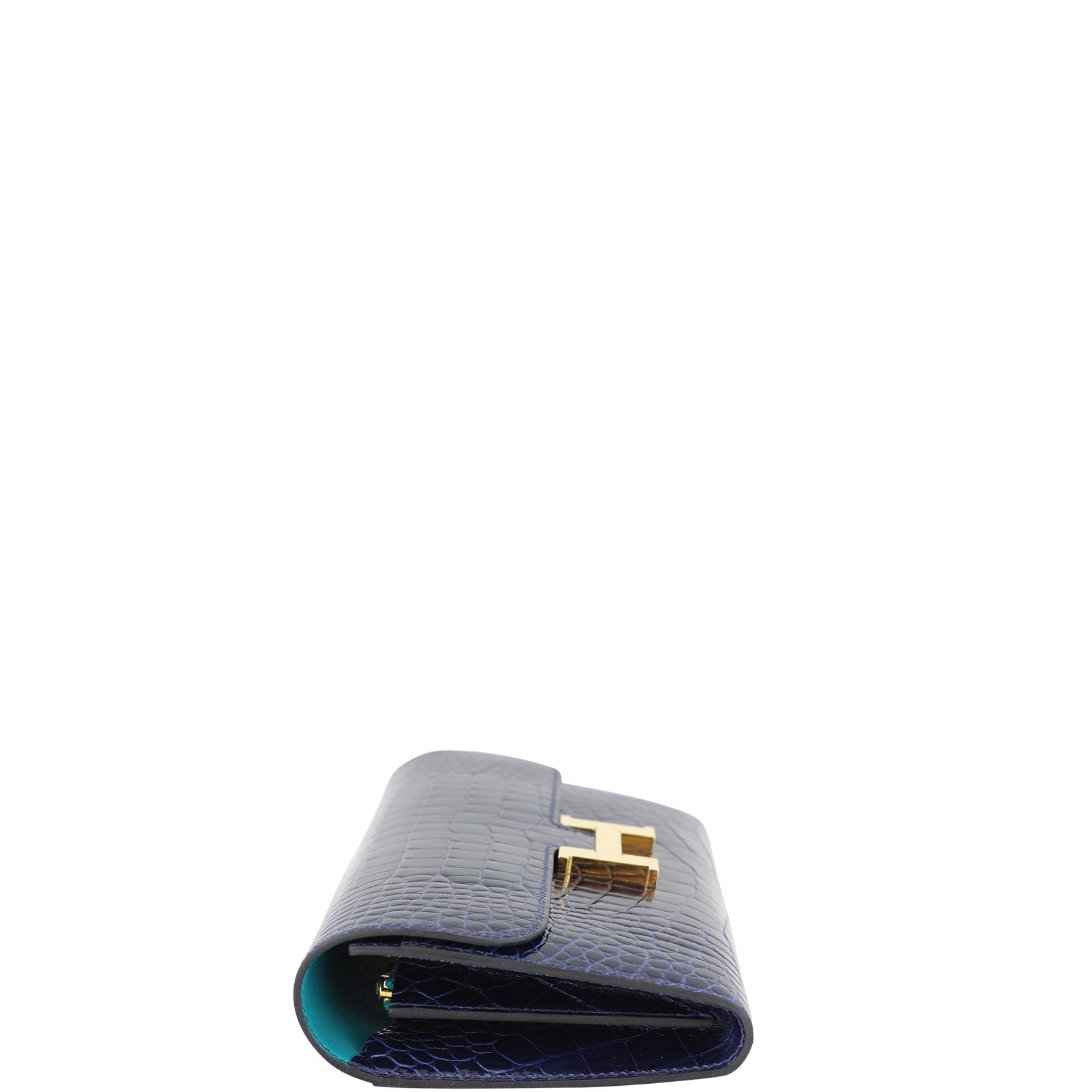 Hermes Constance Verso Long Wallet Alligator