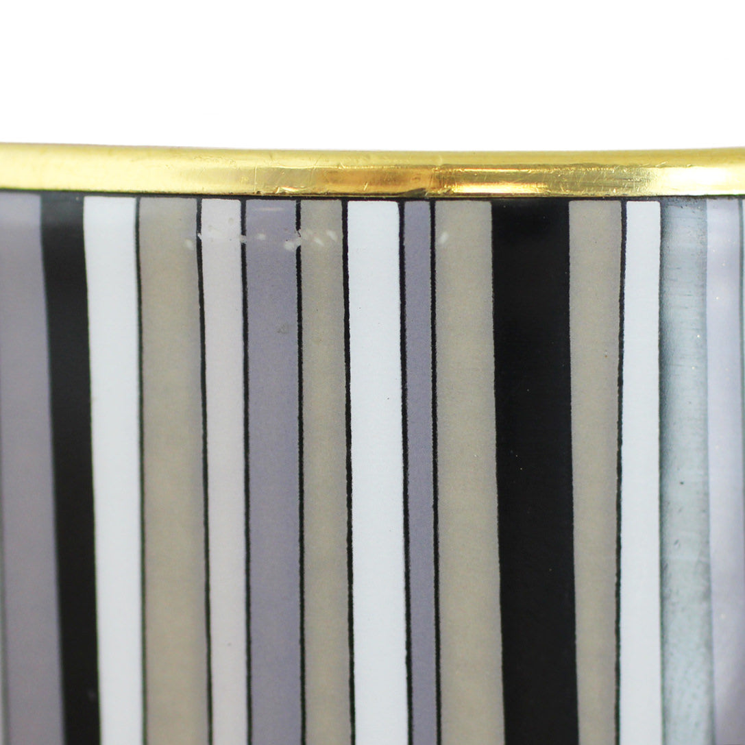 Hermes Extra Wide Carioca Stripes Bangle