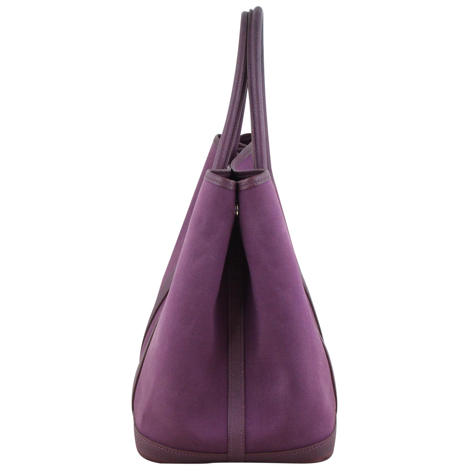 Hermes Garden Party 36 Bag Officier Canvas