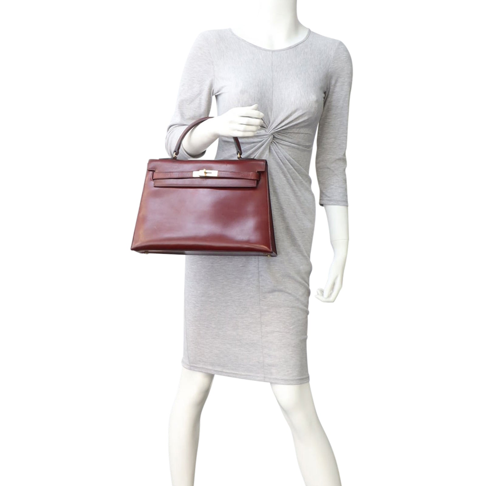 Hermes Kelly 32 Sellier Boxcalf