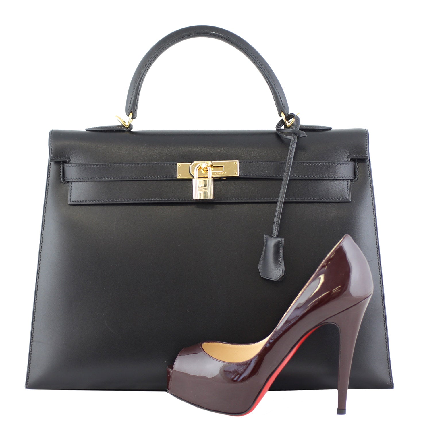 Hermes Kelly 35 Sellier Boxcalf