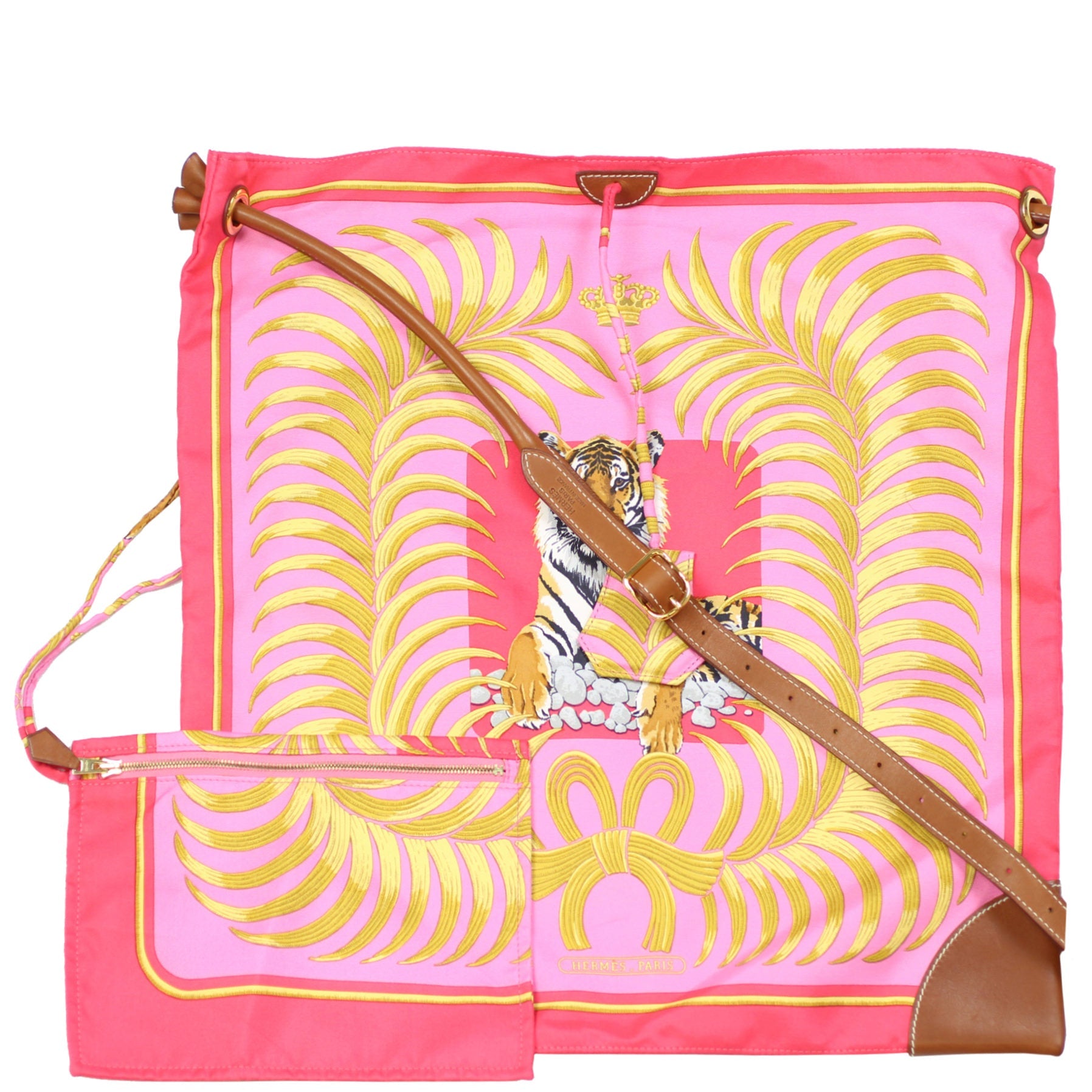 Hermes Silky City Tiger Royal Bag