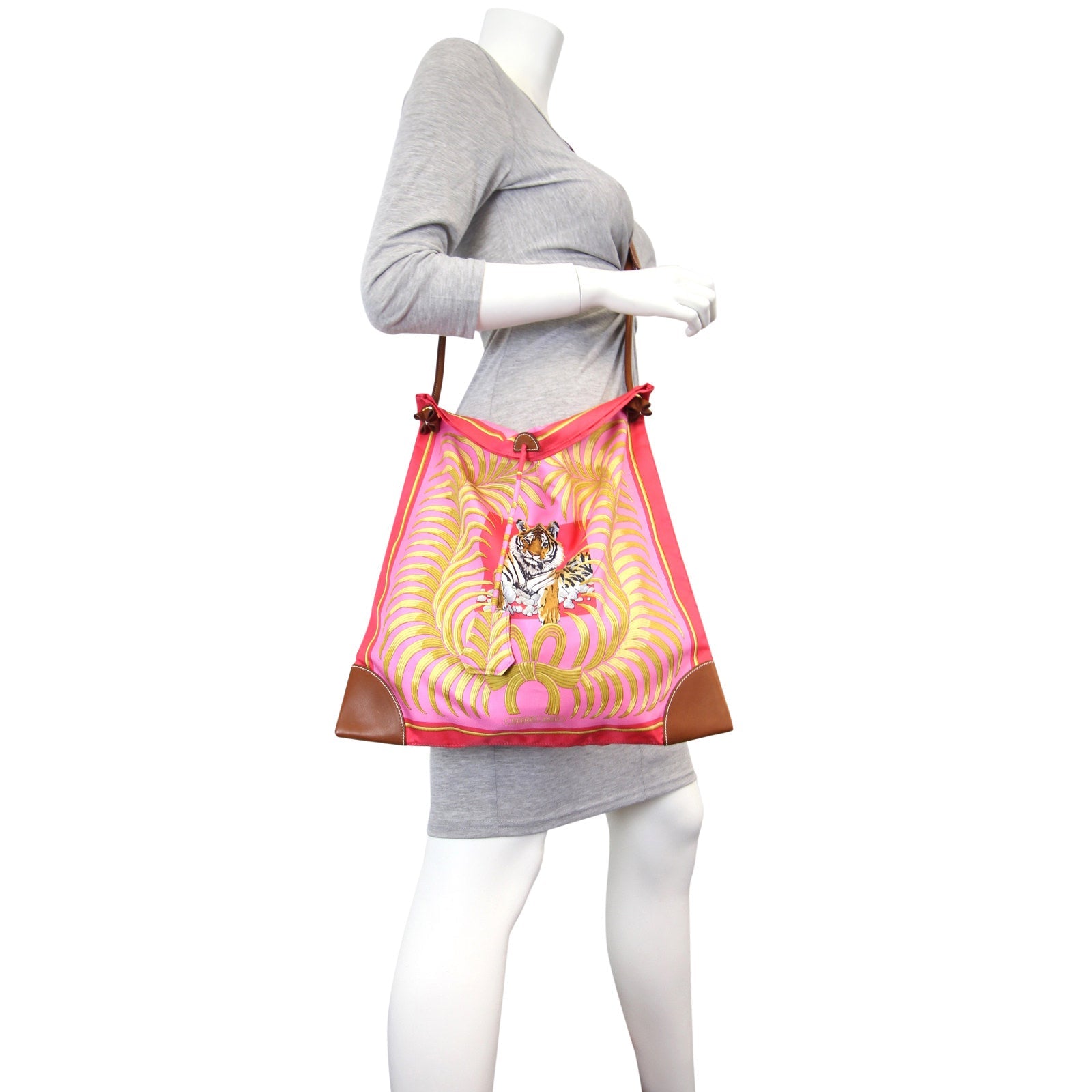 Hermes Silky City Tiger Royal Bag