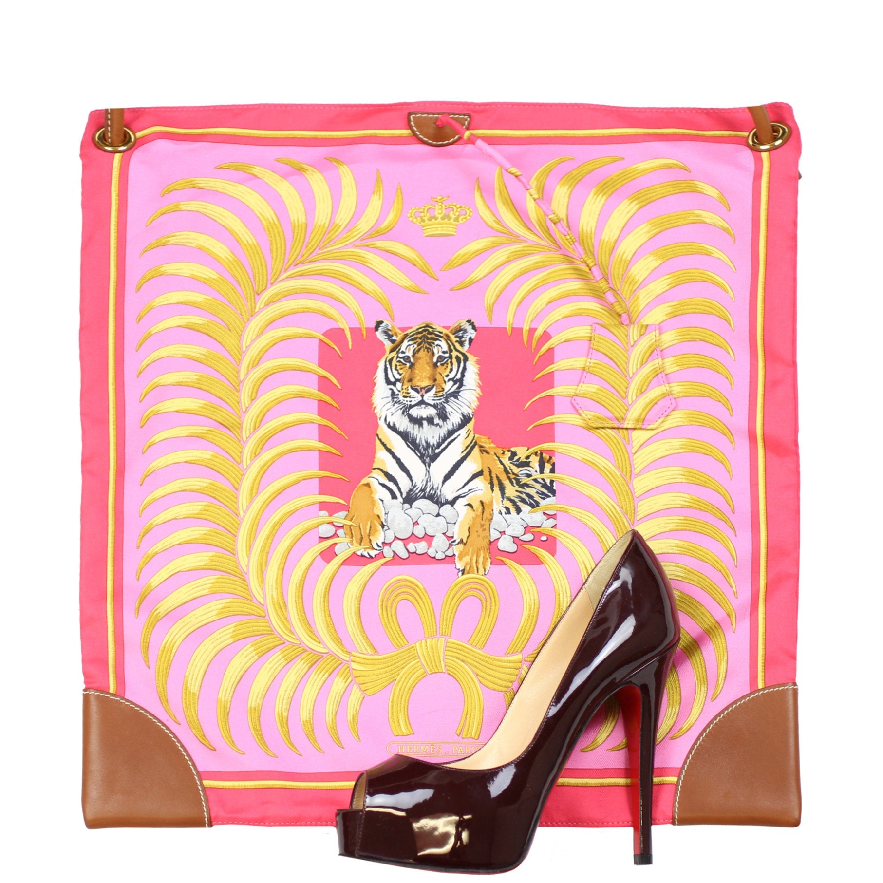 Hermes Silky City Tiger Royal Bag
